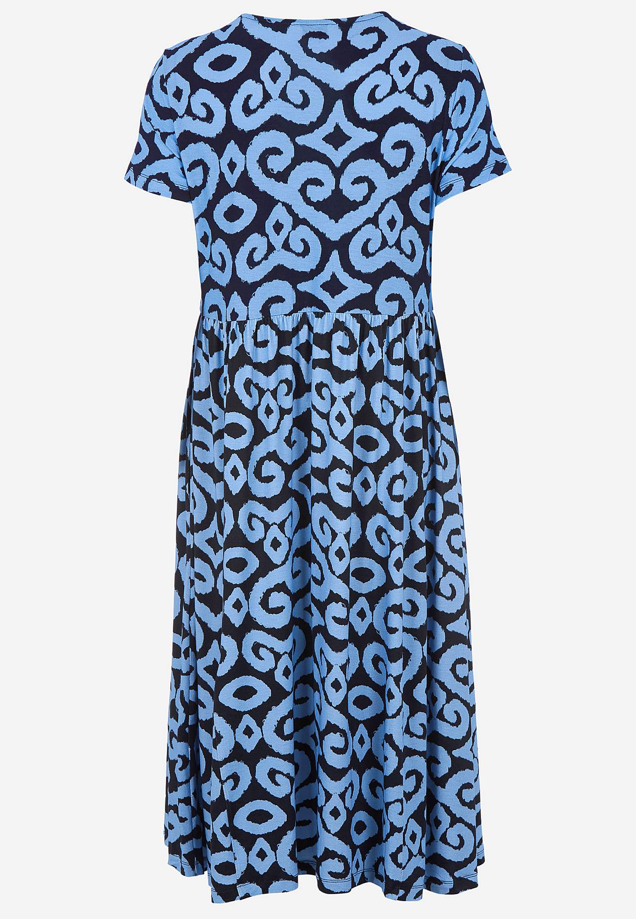 Patterned jersey dress