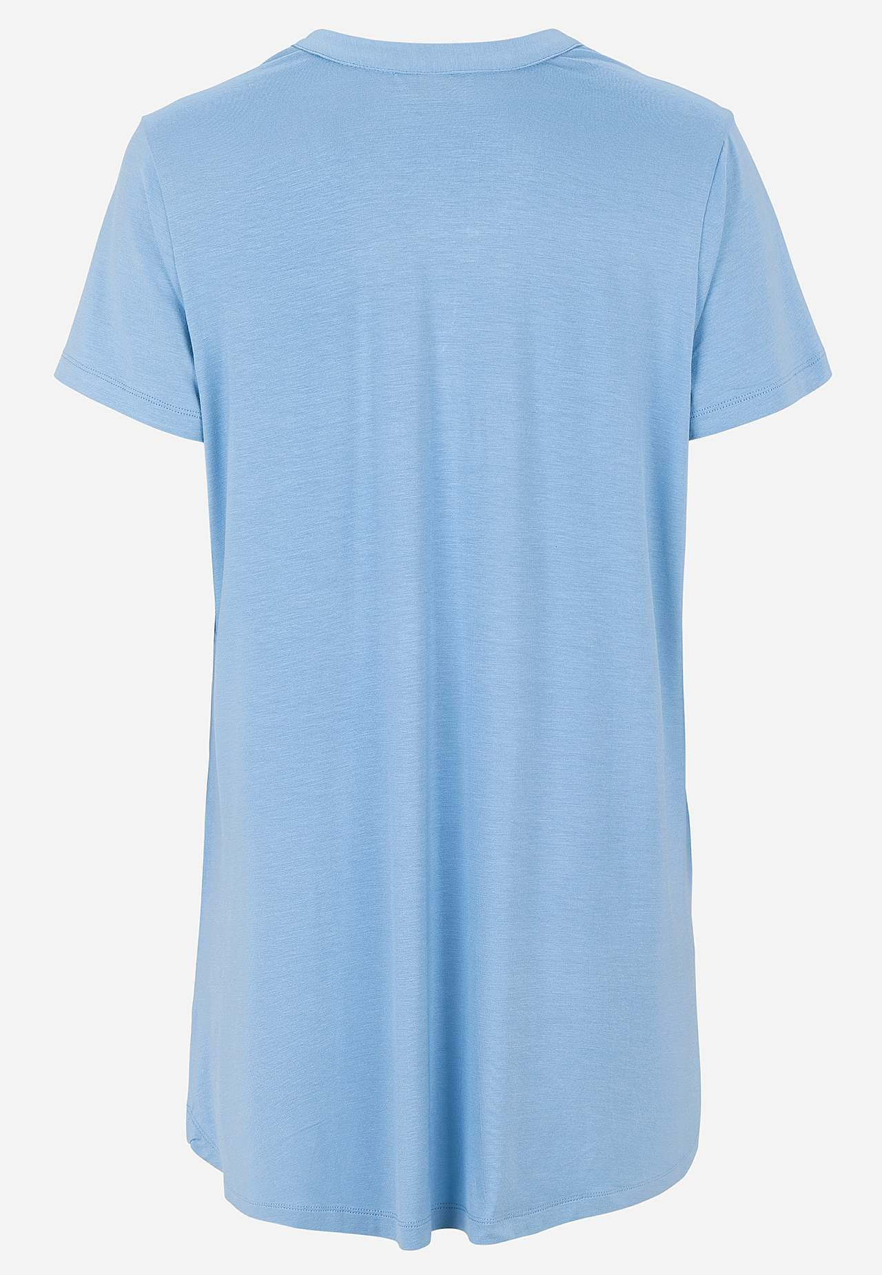 Jersey tuniq with short sleeve