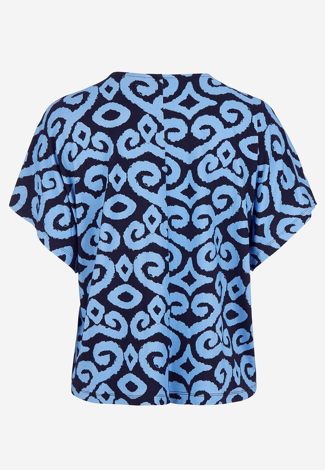 Jersey top with short sleeves