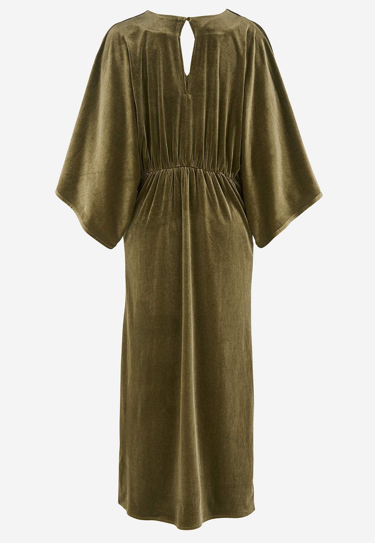 Elegant kaftan dress in velour