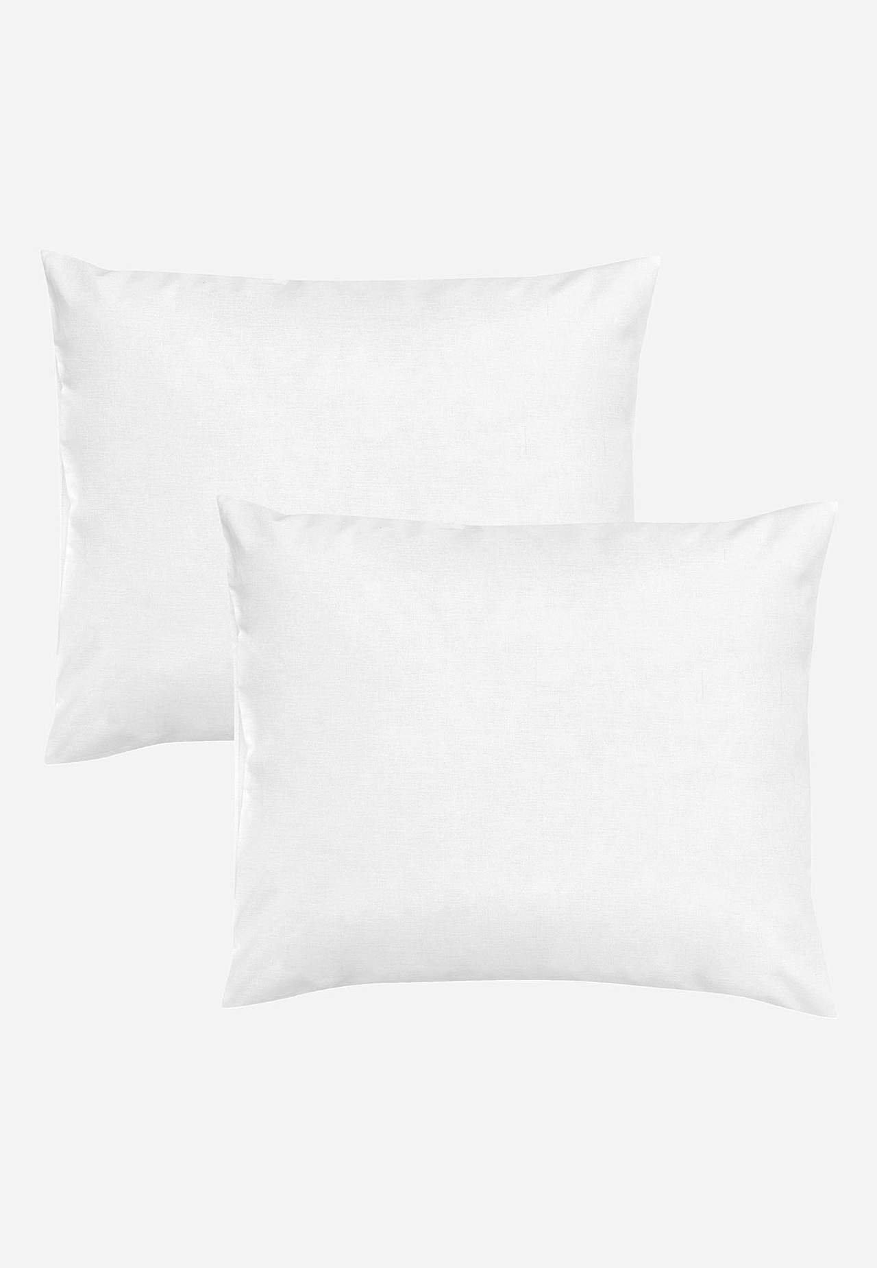 Putetrekk 50x60 cm Økologisk bomull 2-pack
