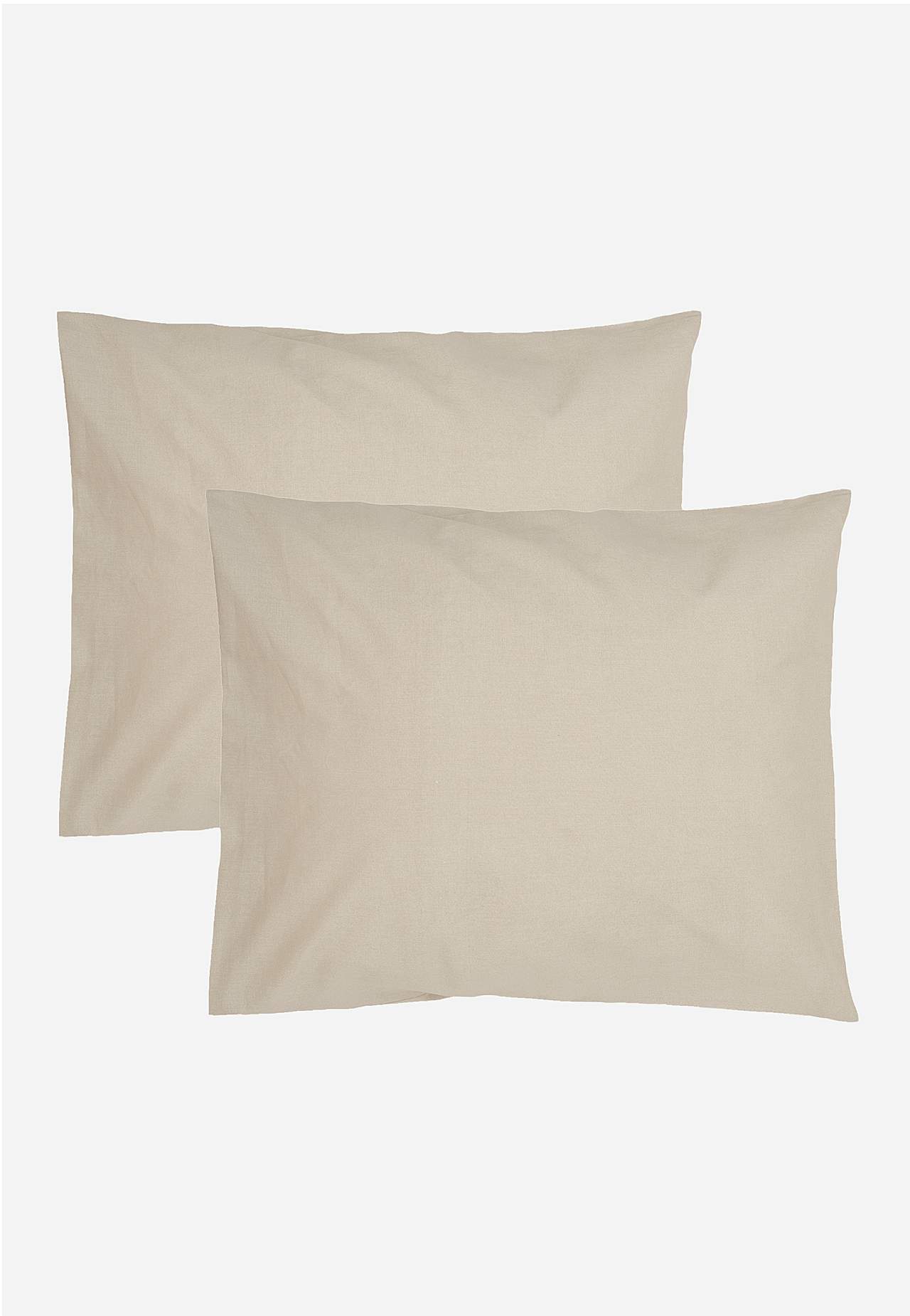 Putetrekk 50x60 cm Økologisk bomull 2-pack