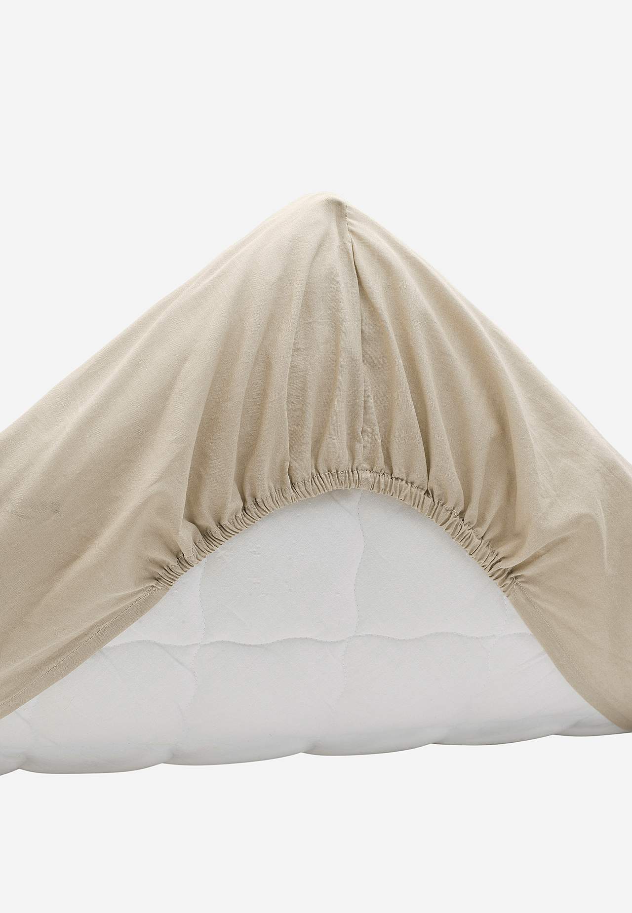 Fitted sheet in organic cotton