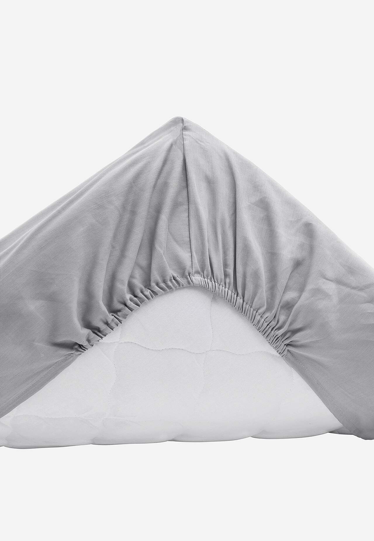 Fitted sheet in satin Organic cotton