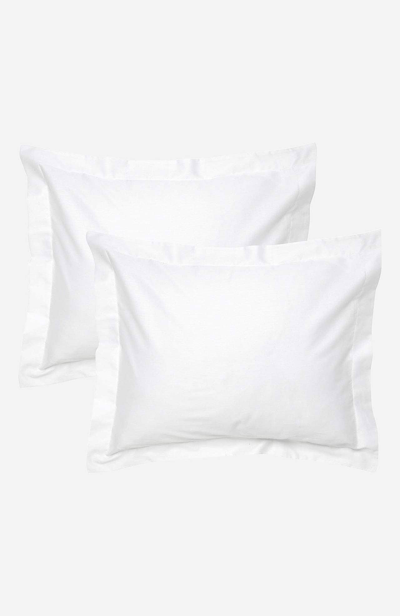 Pillow case in satin with wing 50x60 cm Organic cotton 2-pack