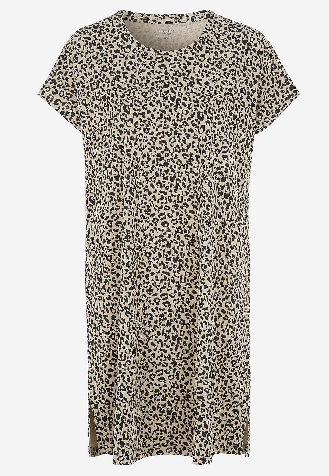 Patterned nightdress in cotton