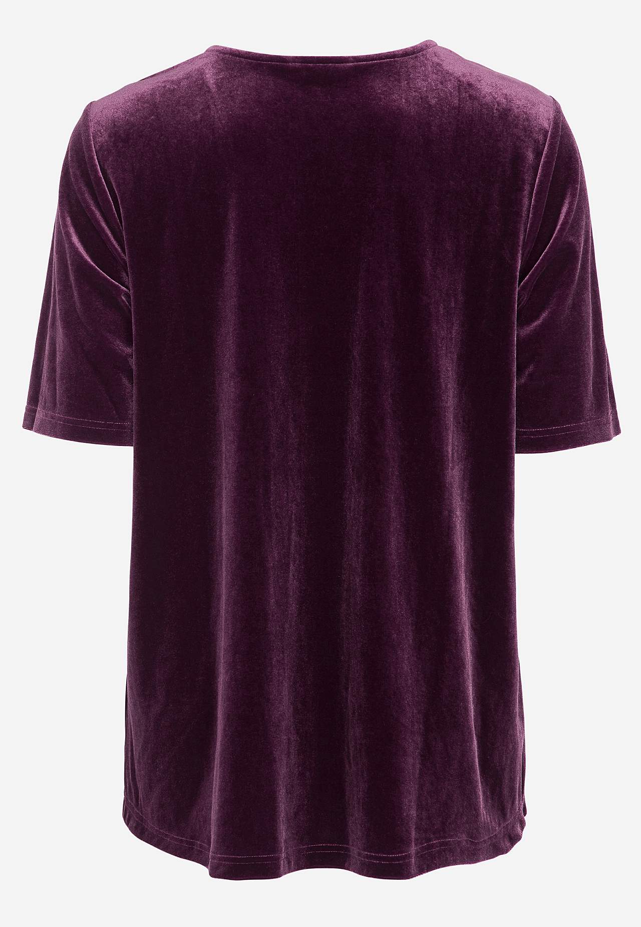 Party top in velvet