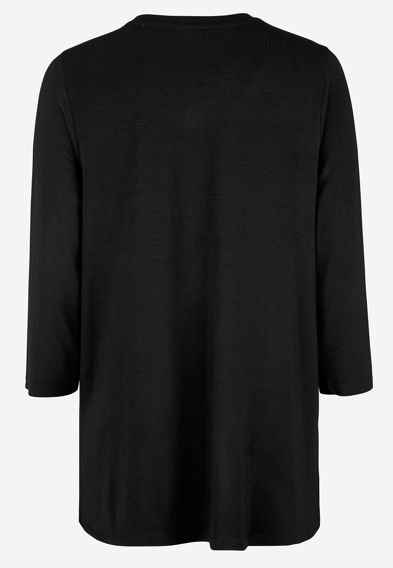 Jersey tuniq with rhinestone details