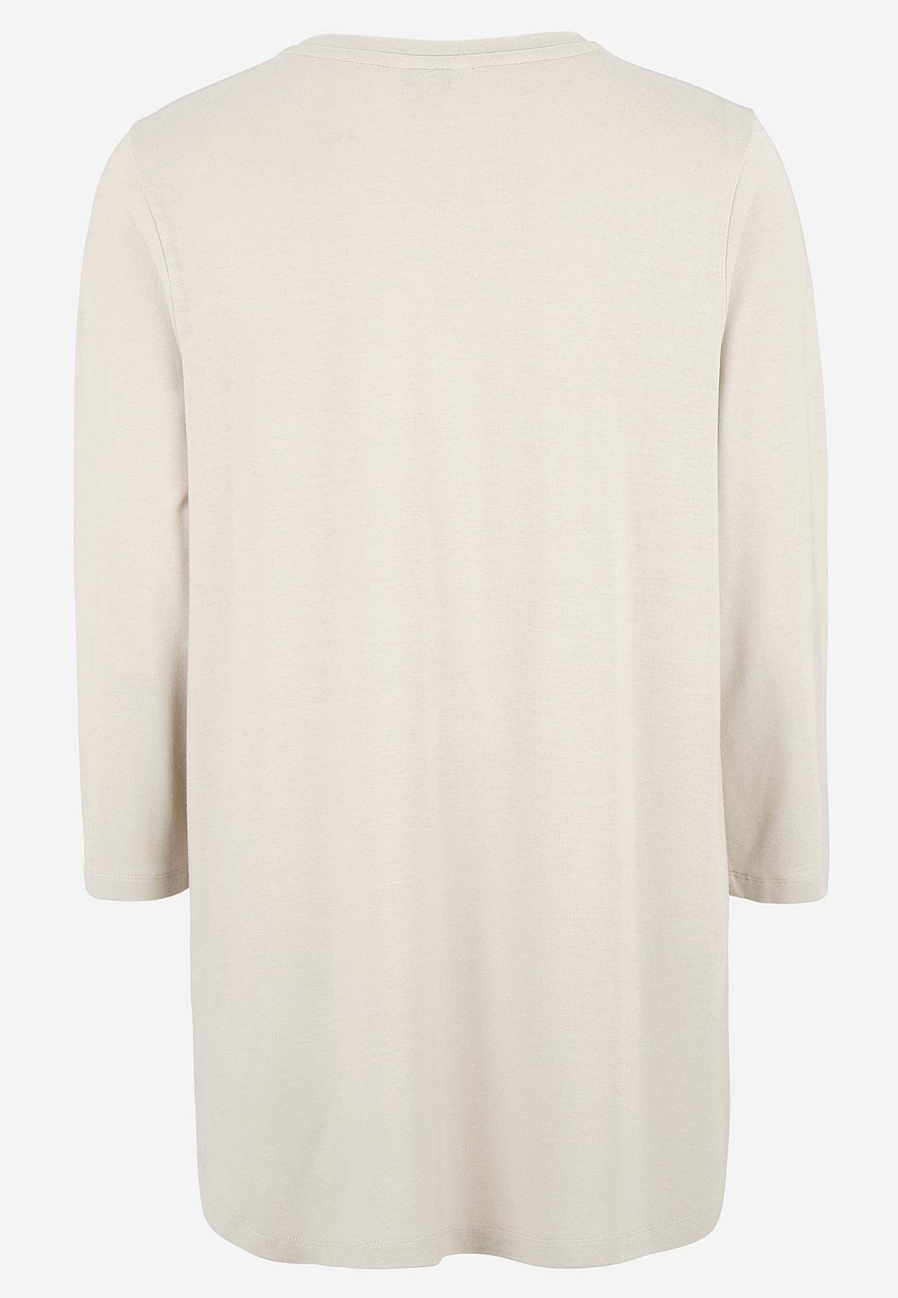 Jersey tuniq with rhinestone details