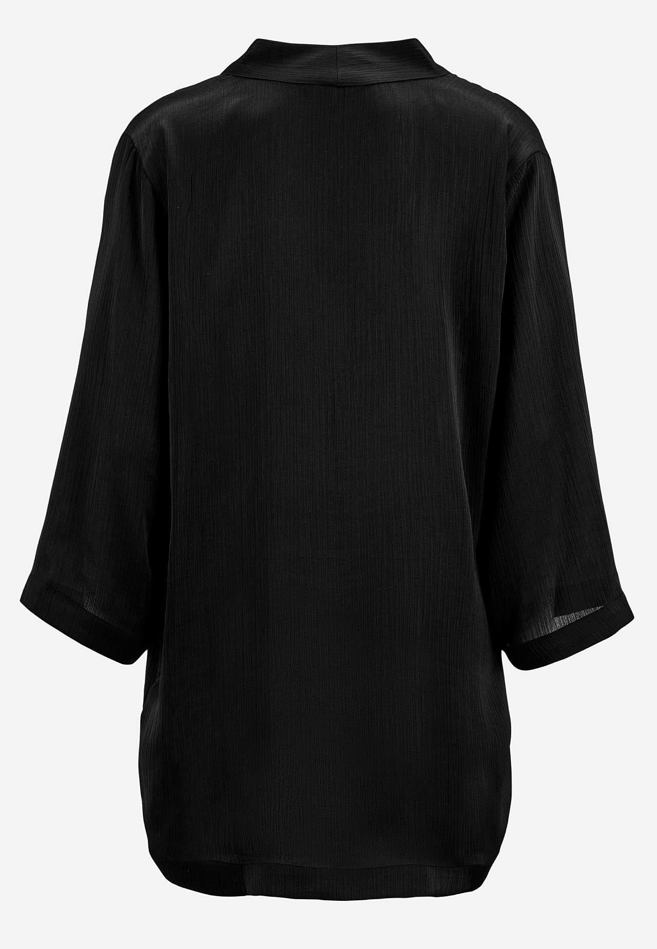 Open party tunic with gold coloured buckle