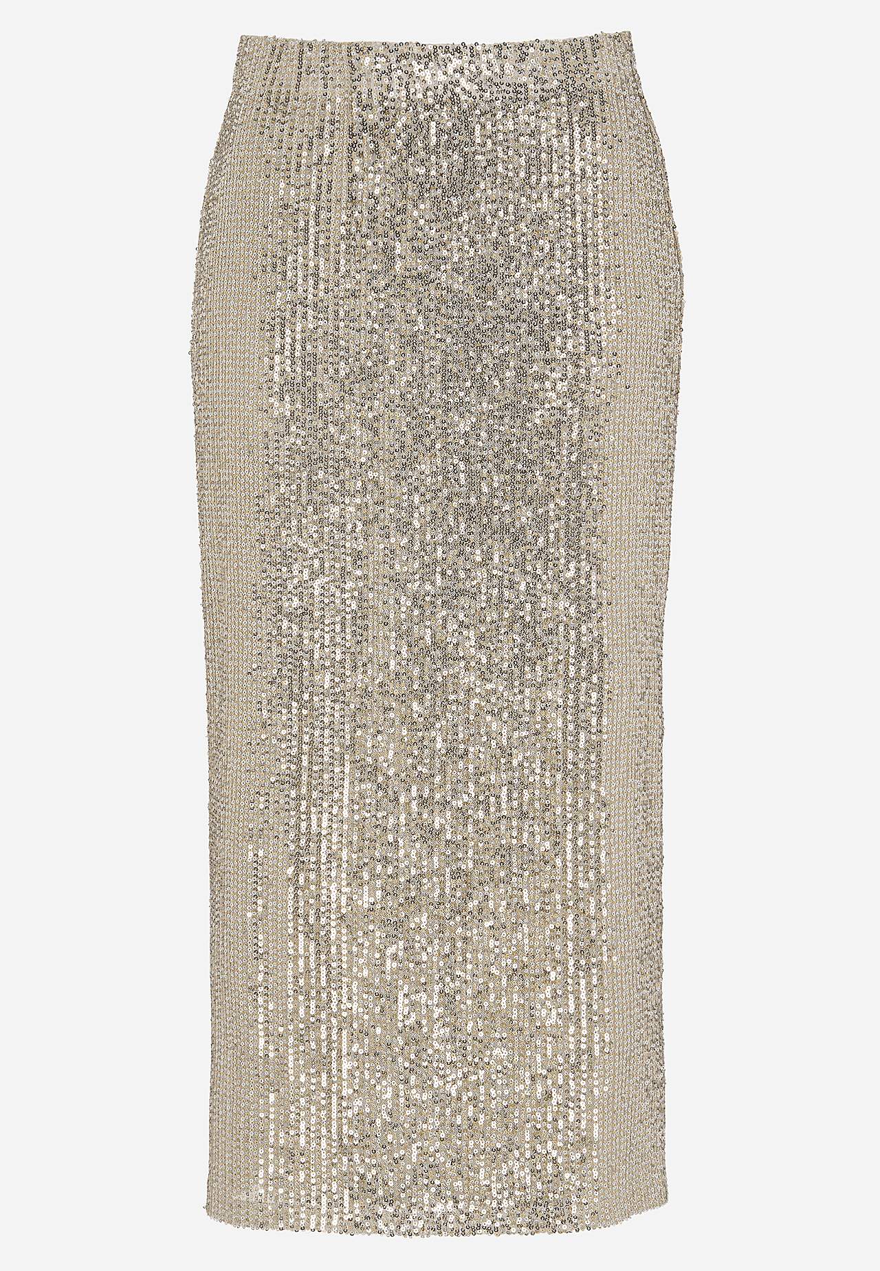 Luxurious sequin skirt
