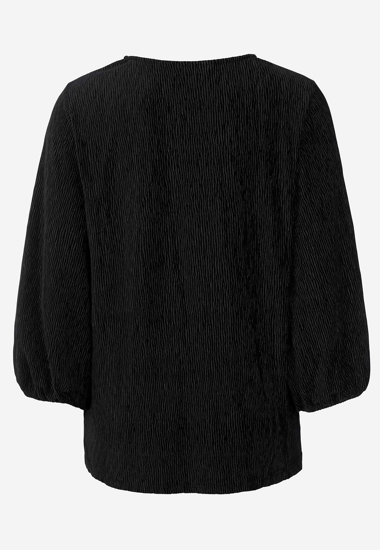 Party top in velvet
