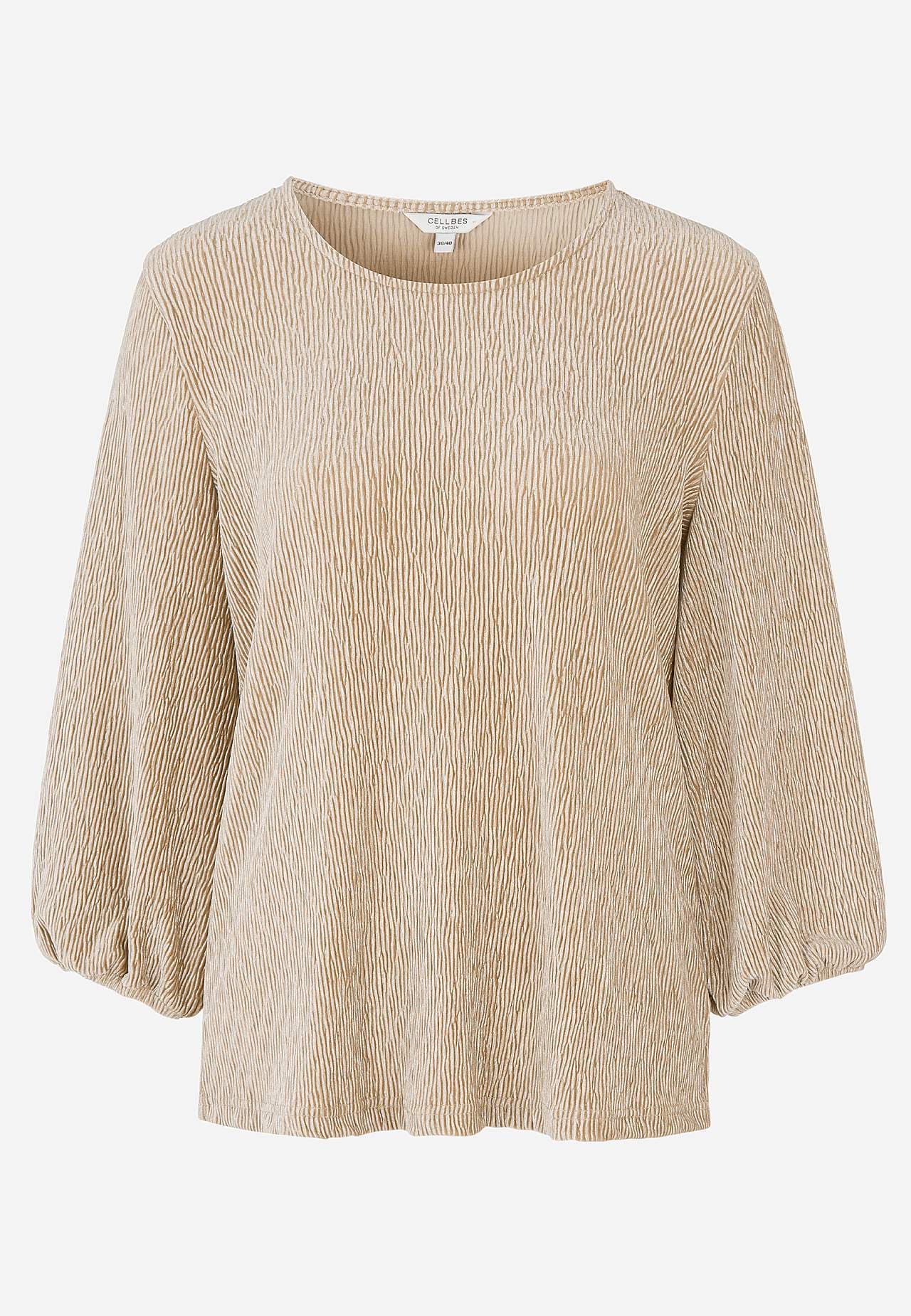 Party top in velvet