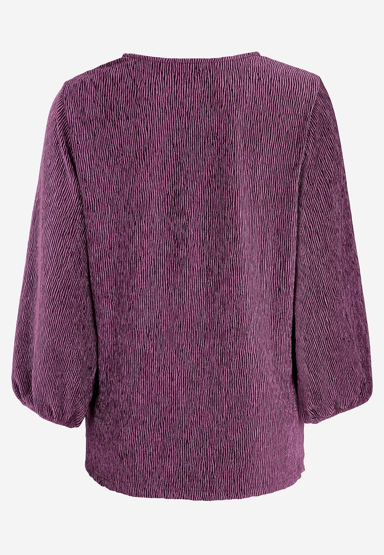 Party top in velvet