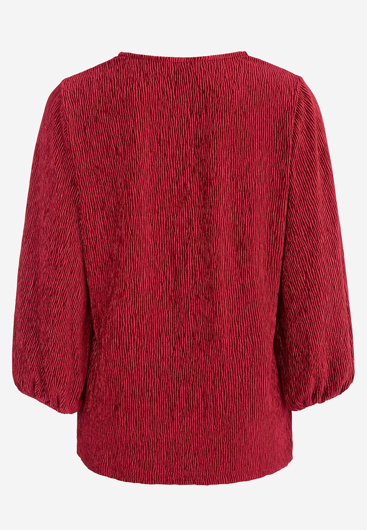 Party top in velvet