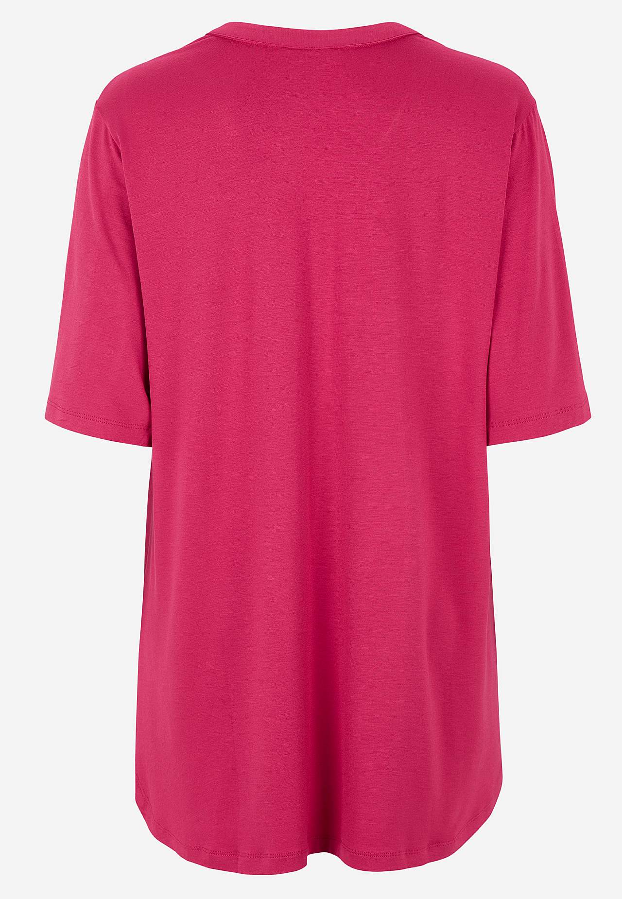 V-neck jersey tuniq