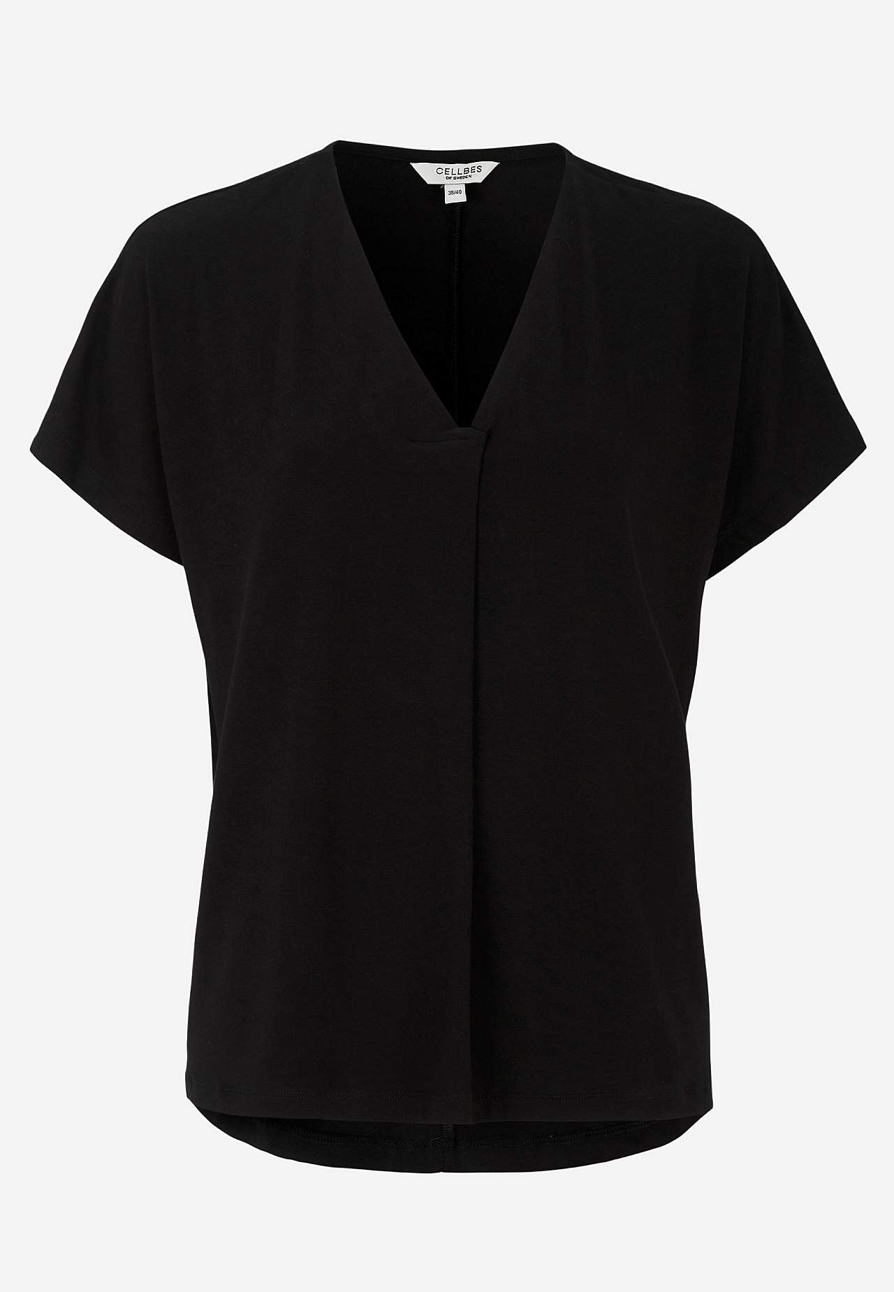 V-neck jersey top