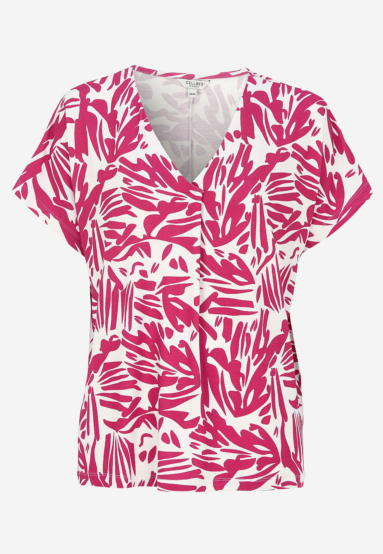 V-neck jersey top