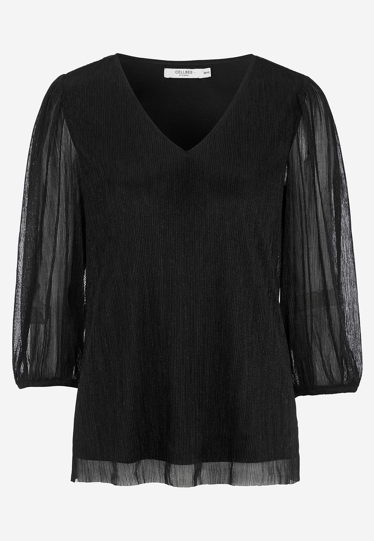 Glittery party top
