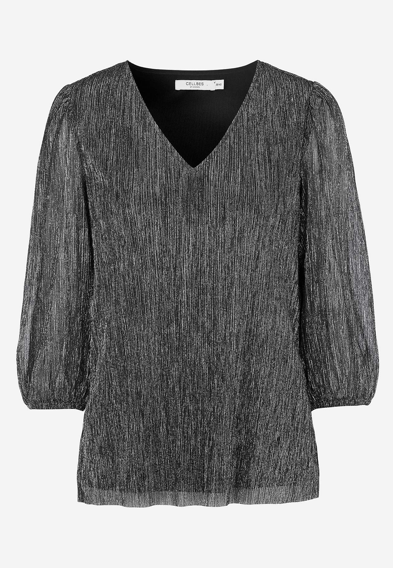 Glittery party top