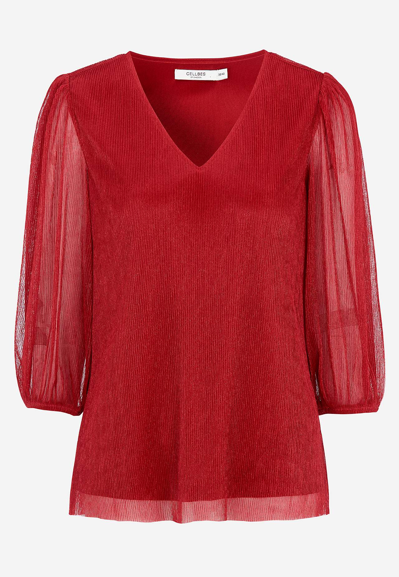 Glittery party top