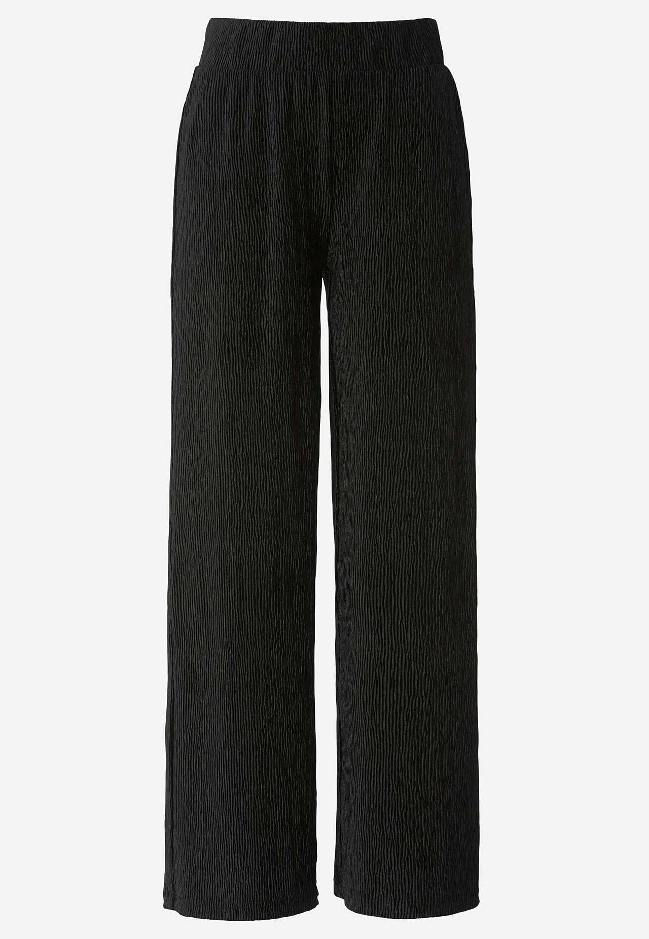 Party trousers in velvet