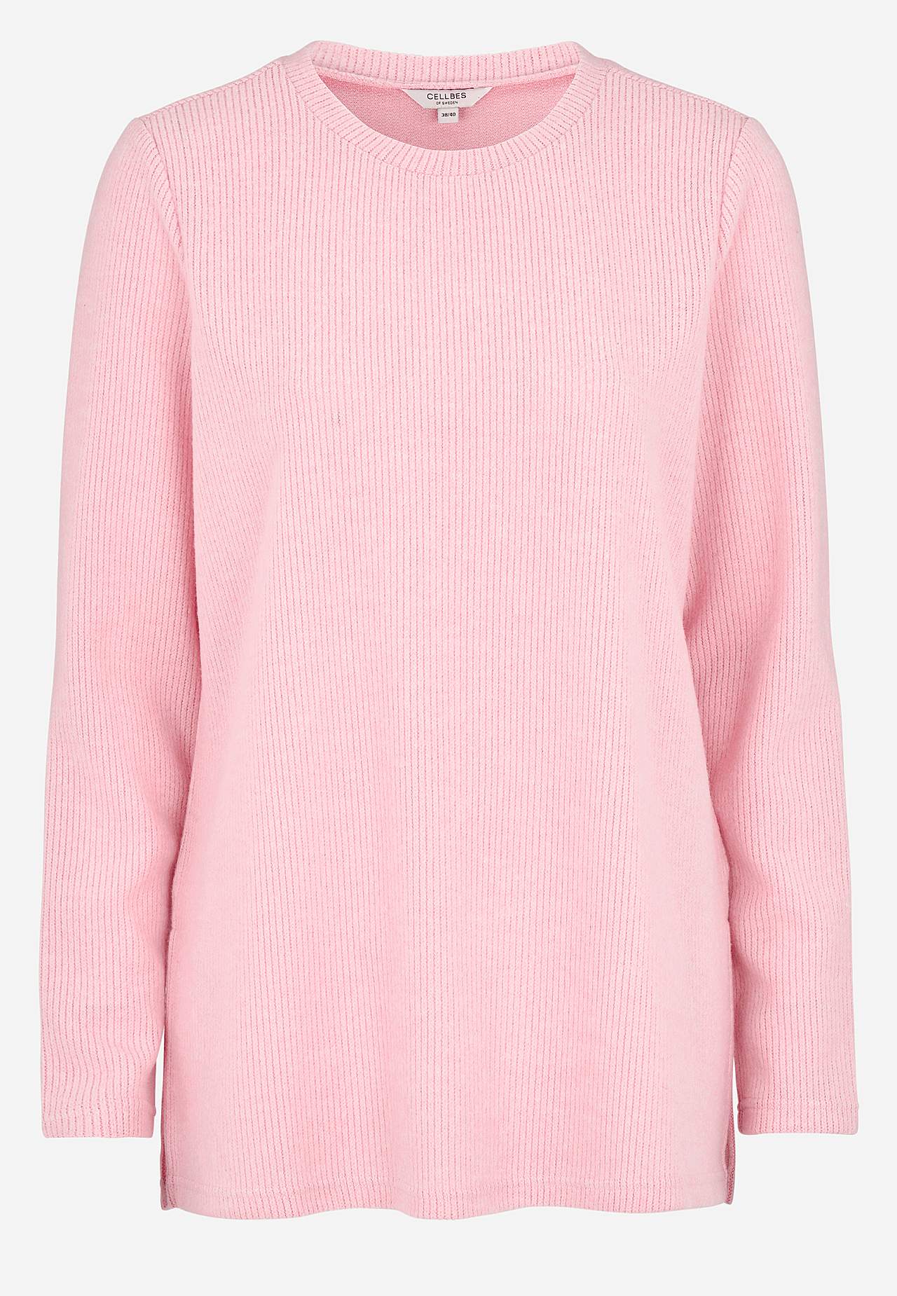 Super soft sweater with slits
