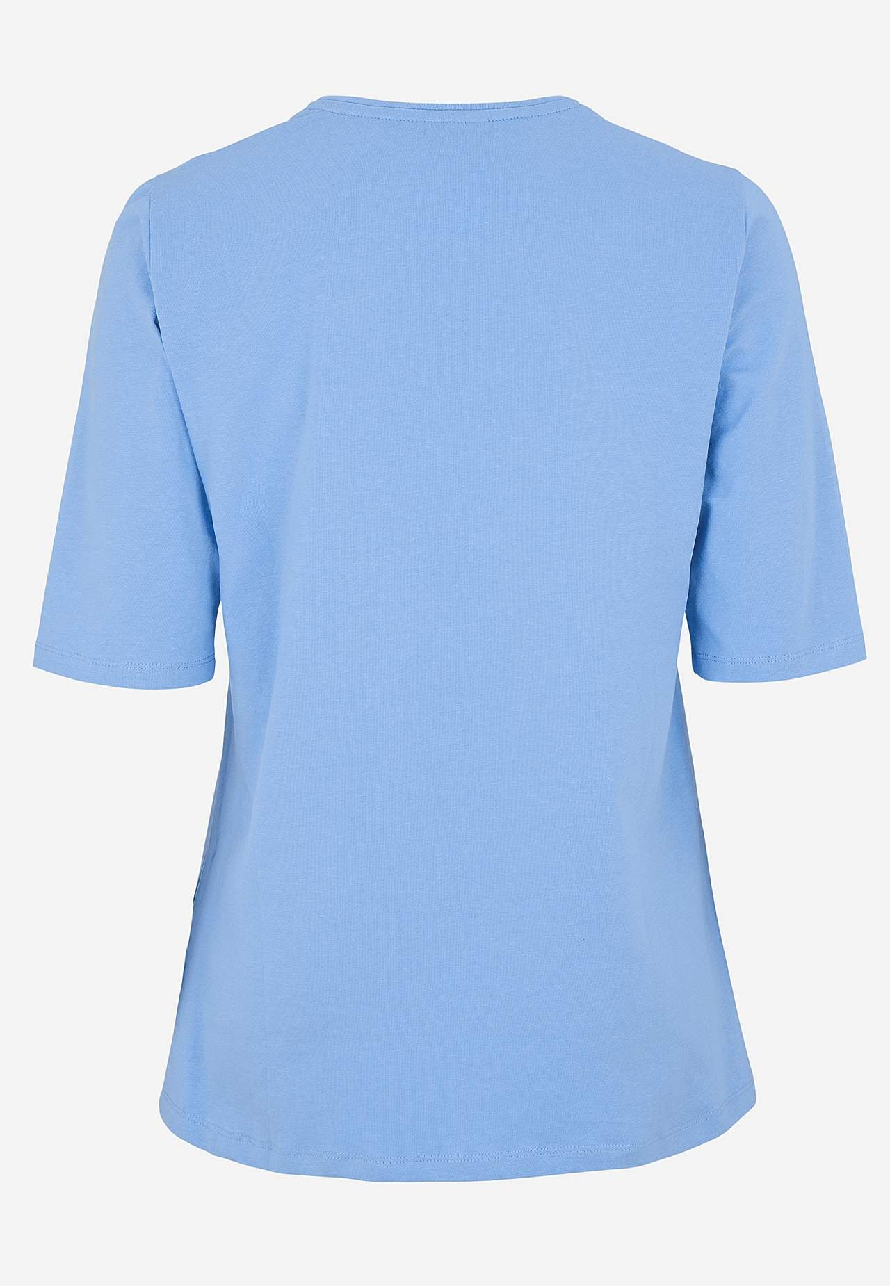 Jersey top with gathering