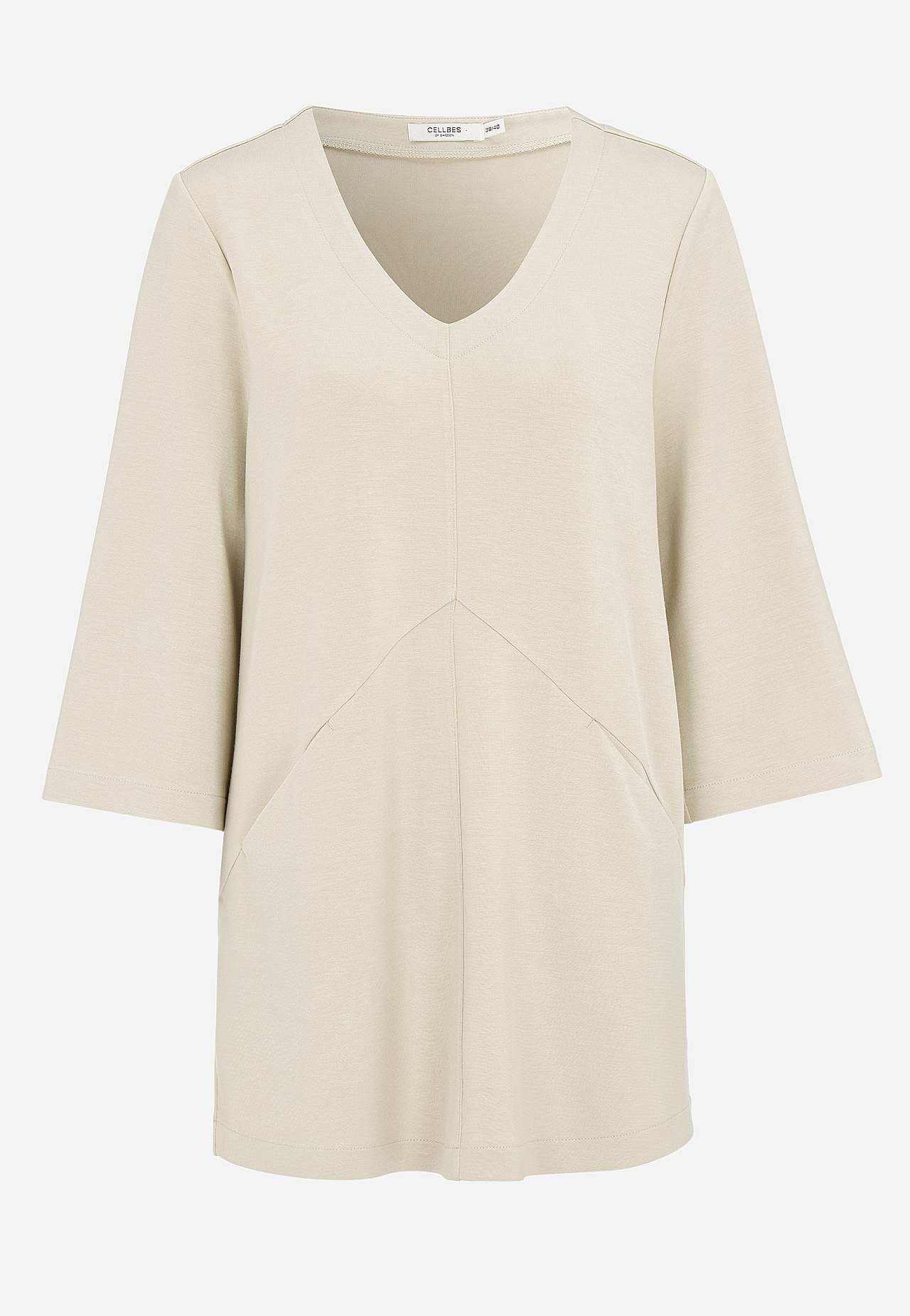Super soft jersey tuniq with pockets