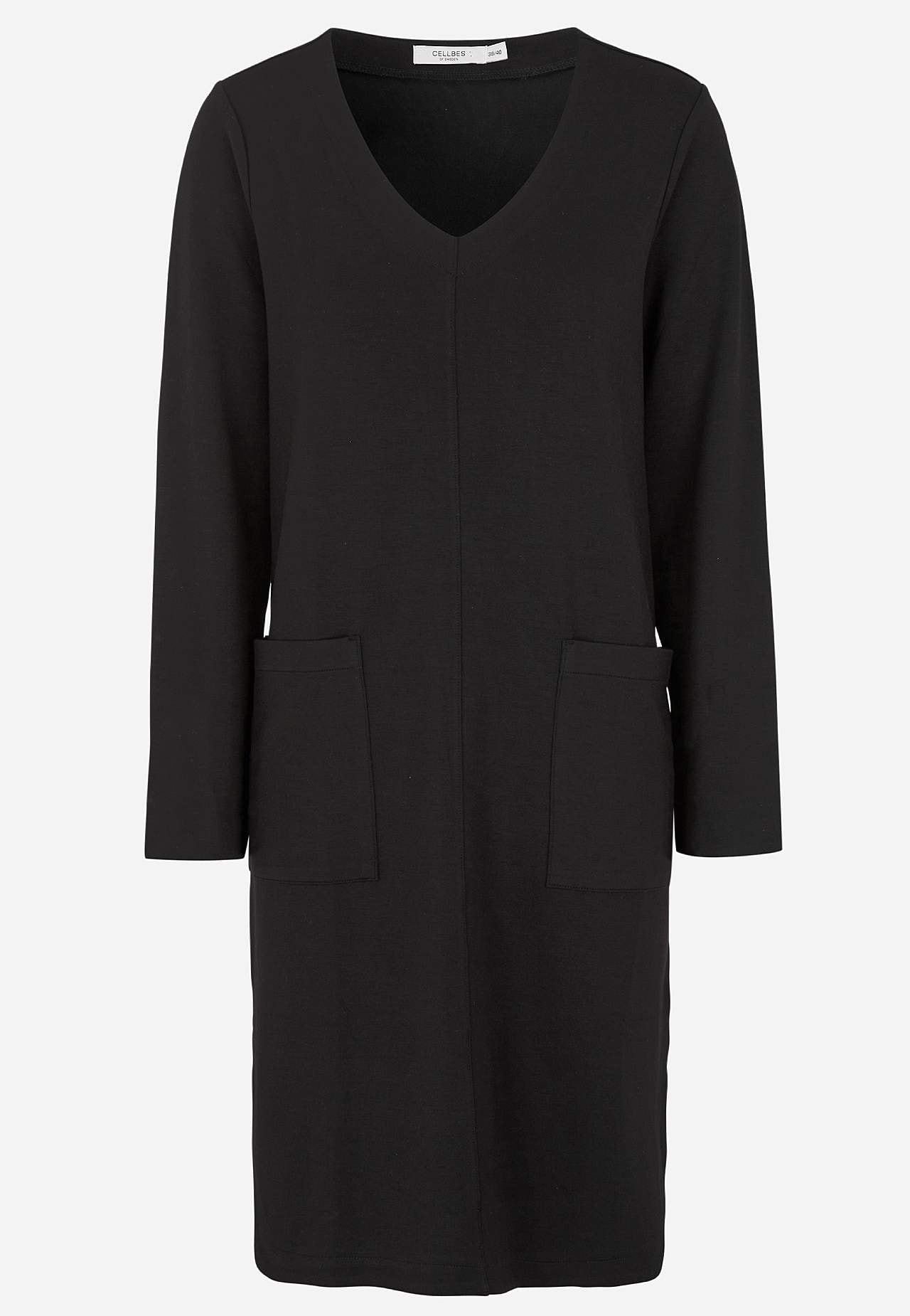 Super soft jersey dress with pockets