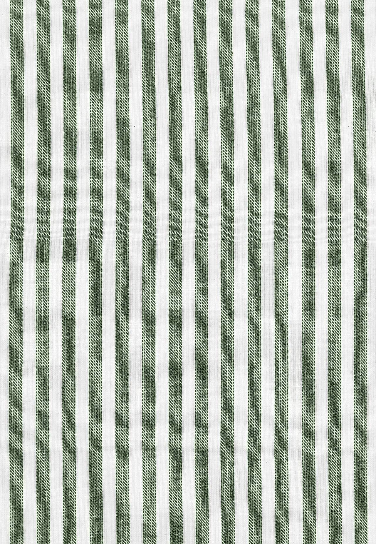 Woven, striped tablecloth