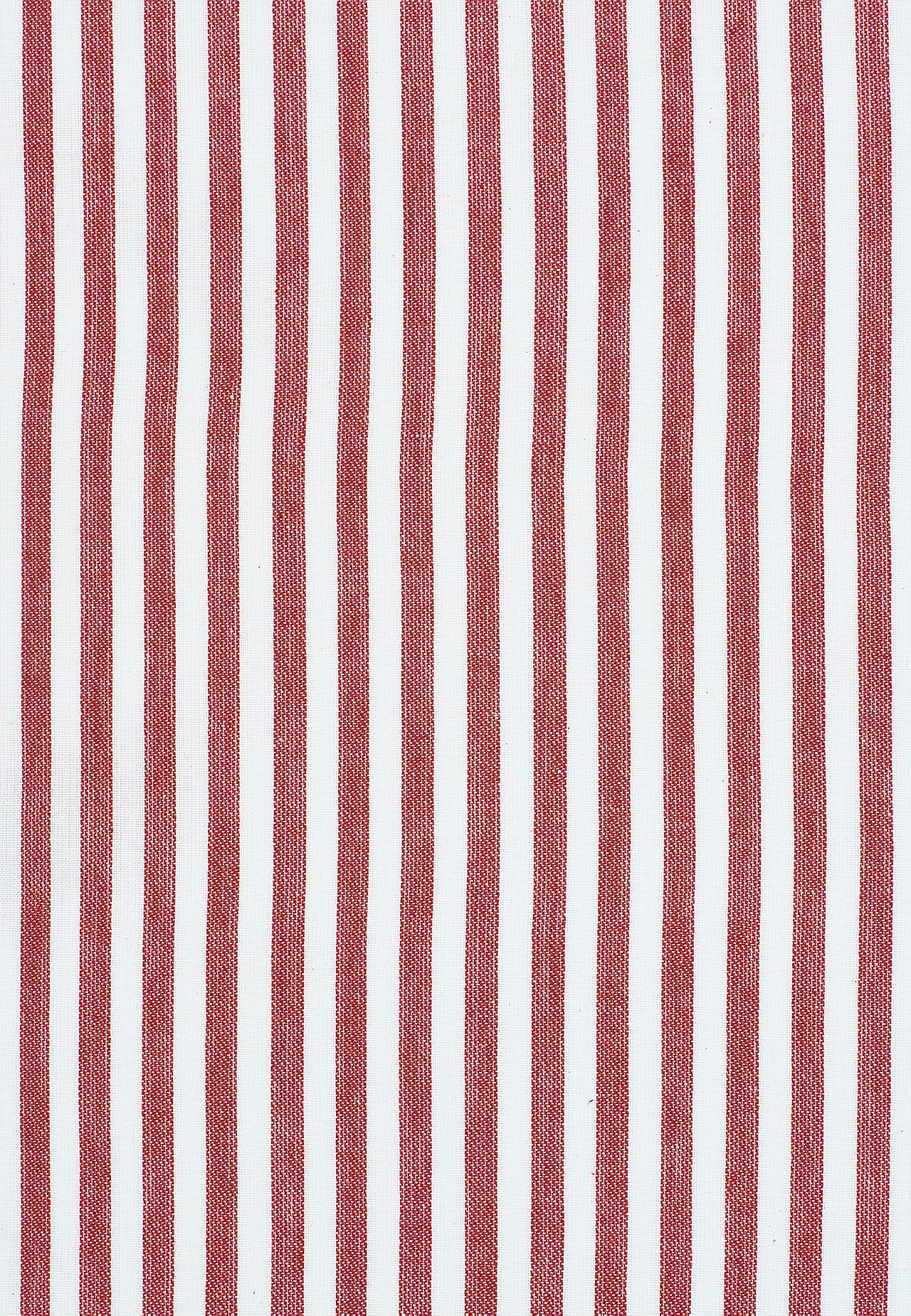 Woven, striped roman blind