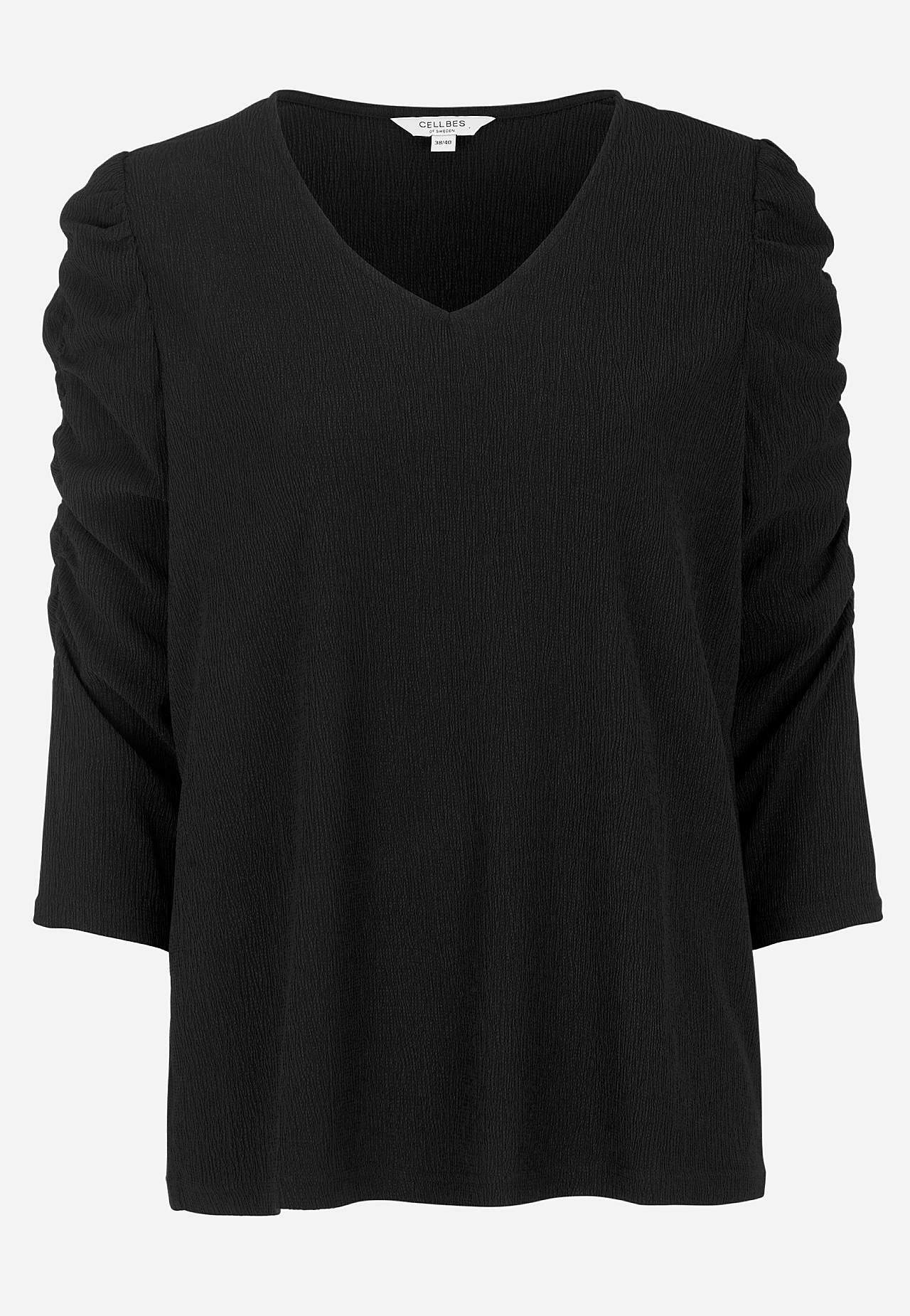 Jersey top with structure