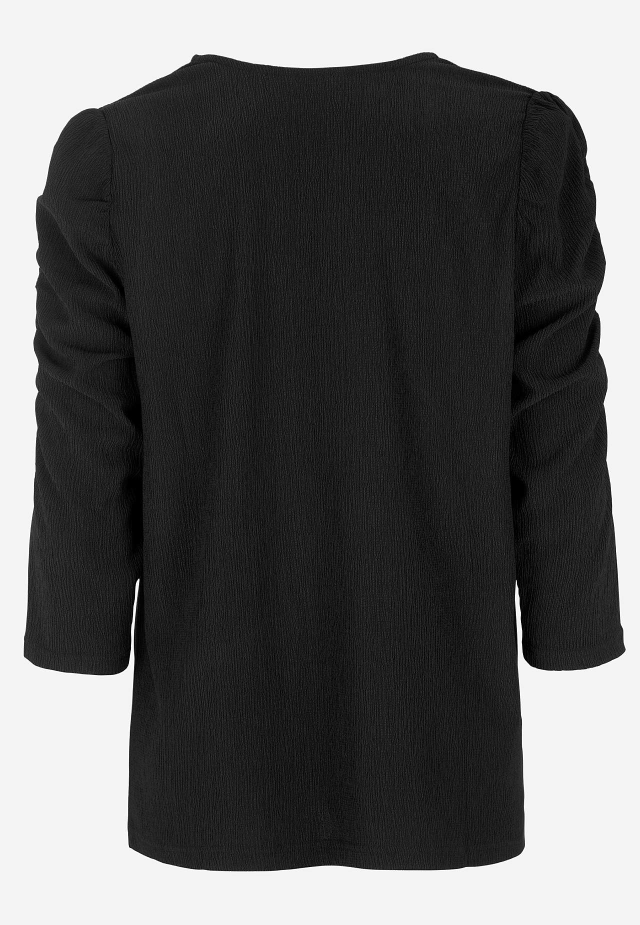 Jersey top with structure