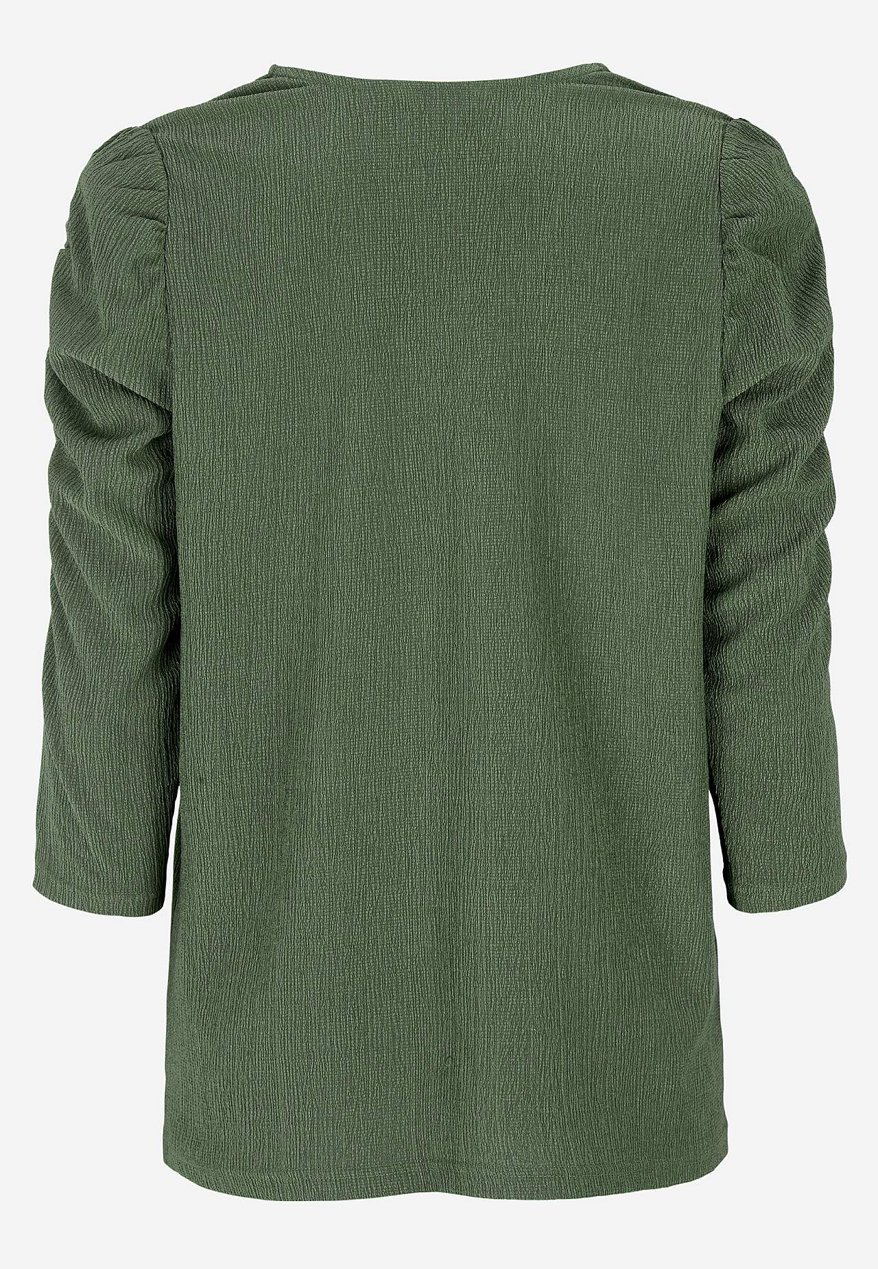 Jersey top with structure