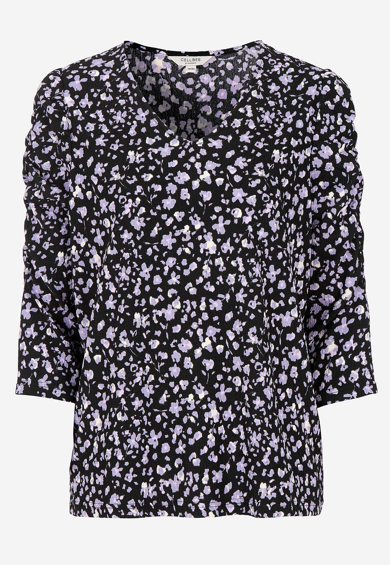 Jersey top with structure