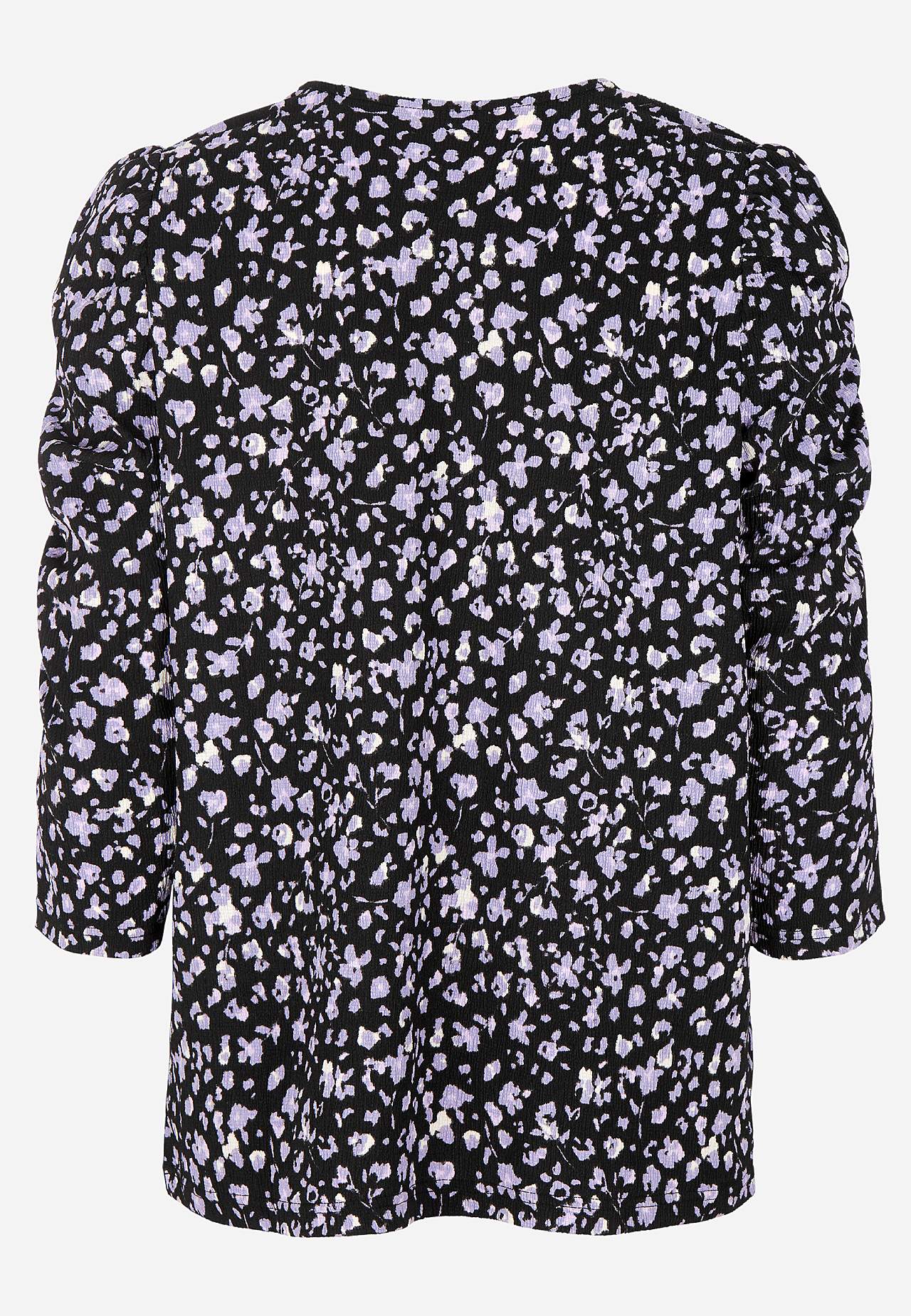 Jersey top with structure