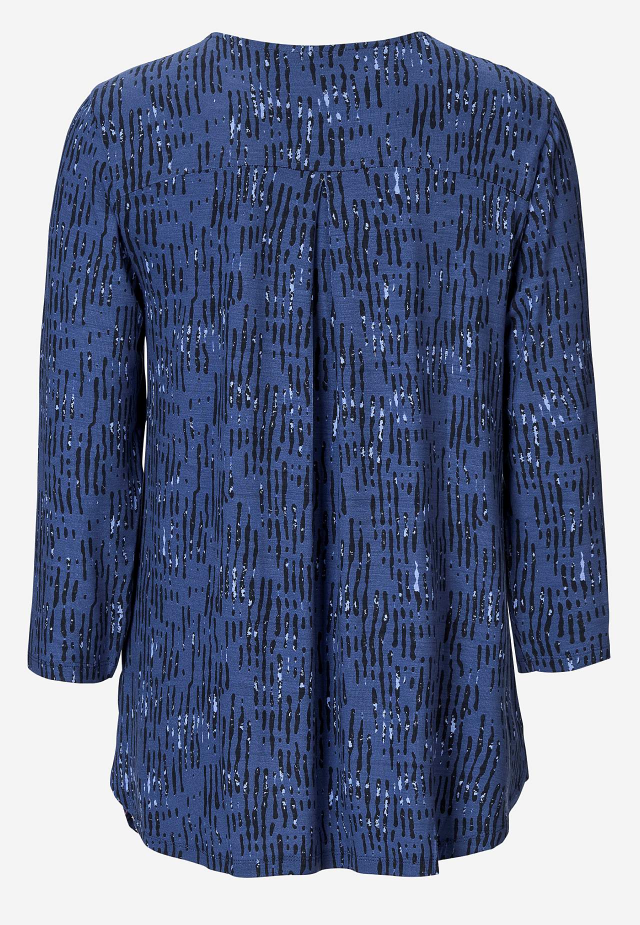 Jersey top with 3/4 sleeve