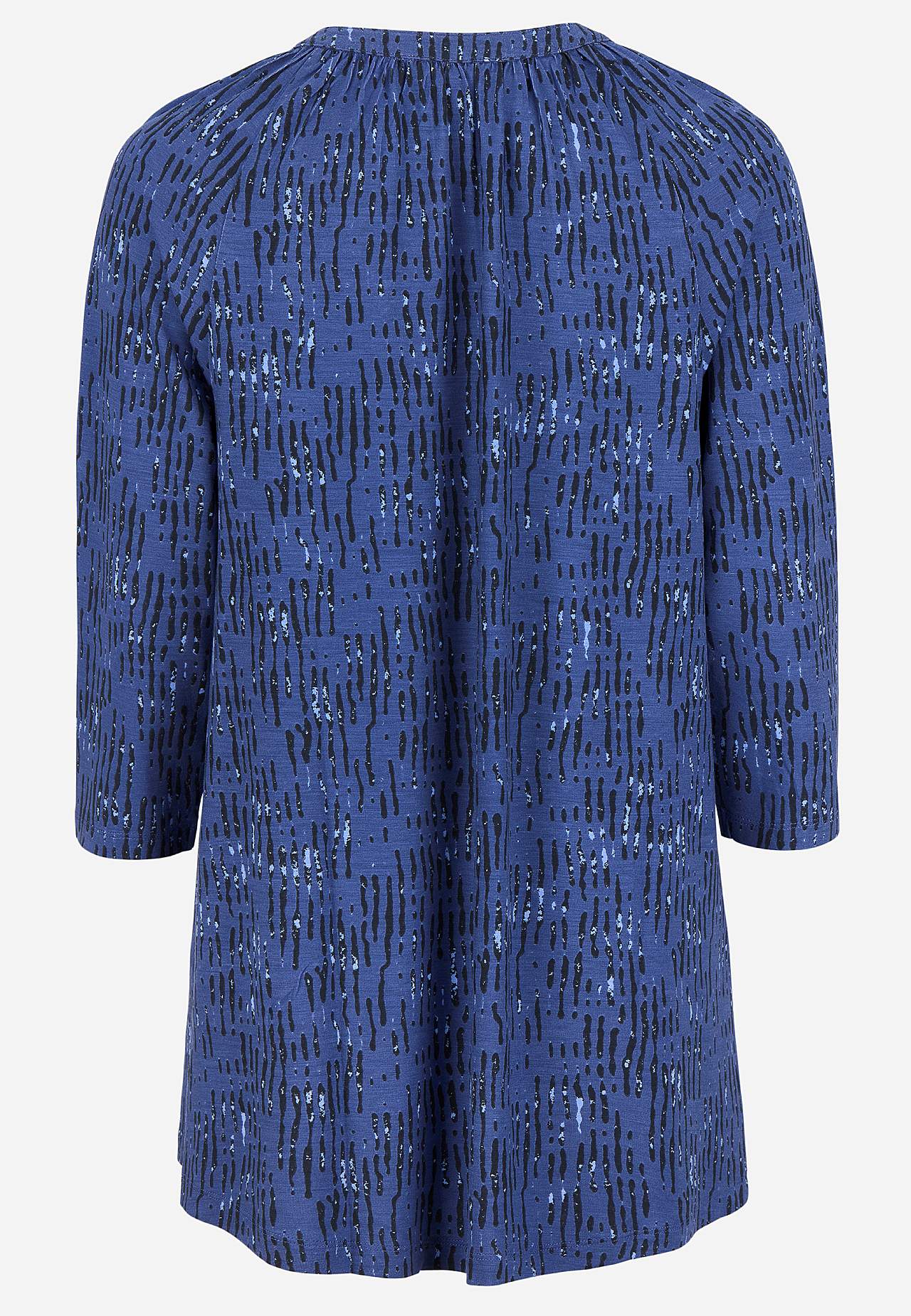 V-neck jersey tuniq