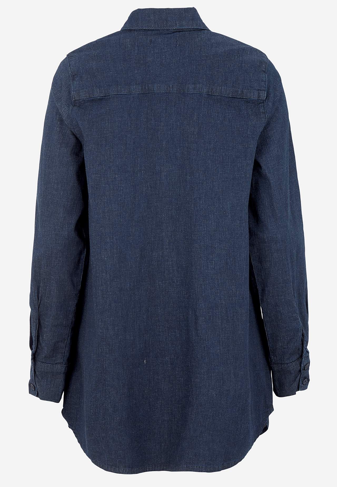 Stretchy tunic in denim