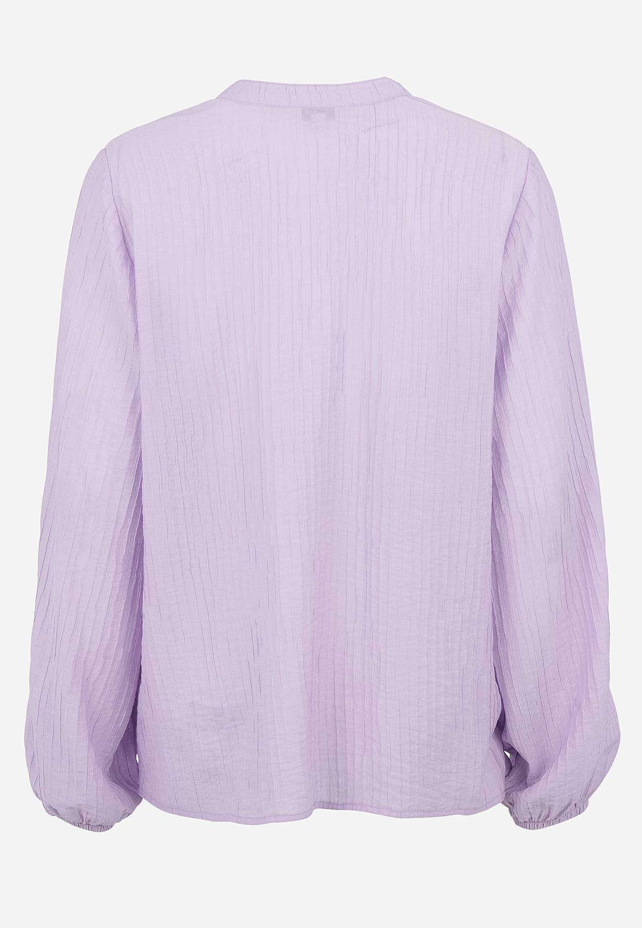 Woven blouse with structure