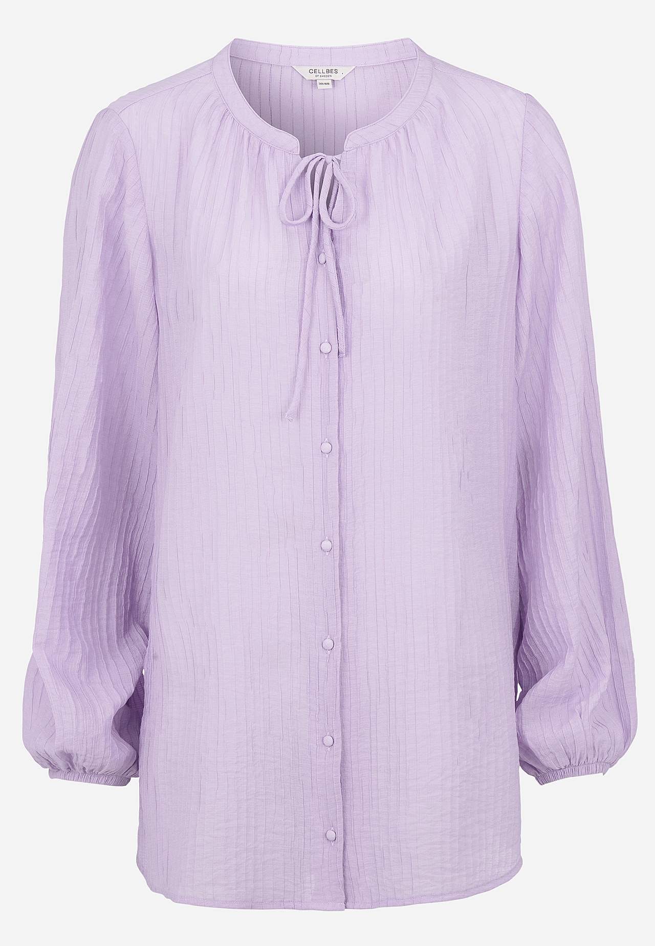Woven tunic with structure