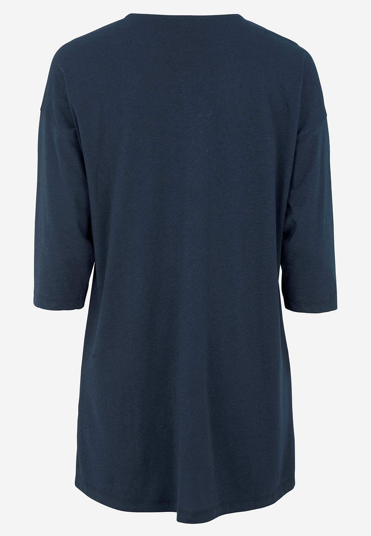 Jersey tuniq with crease detail