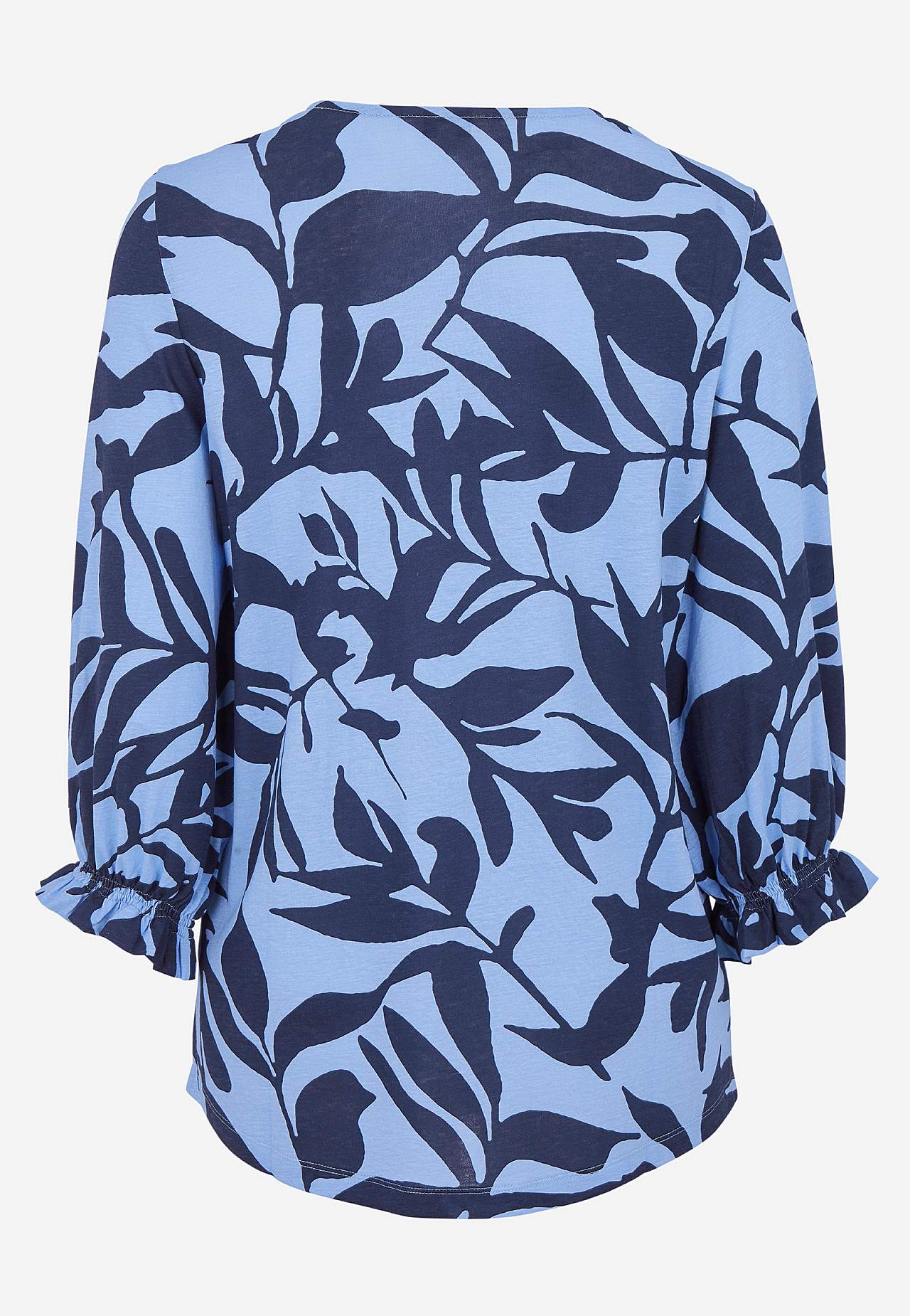 Jersey top with smock detail