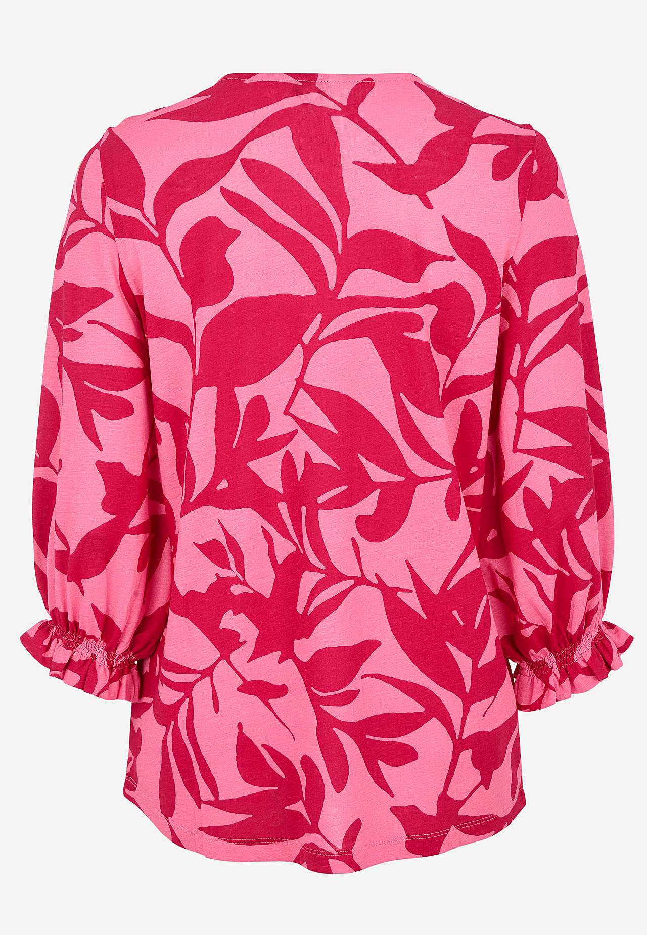 Jersey top with smock detail