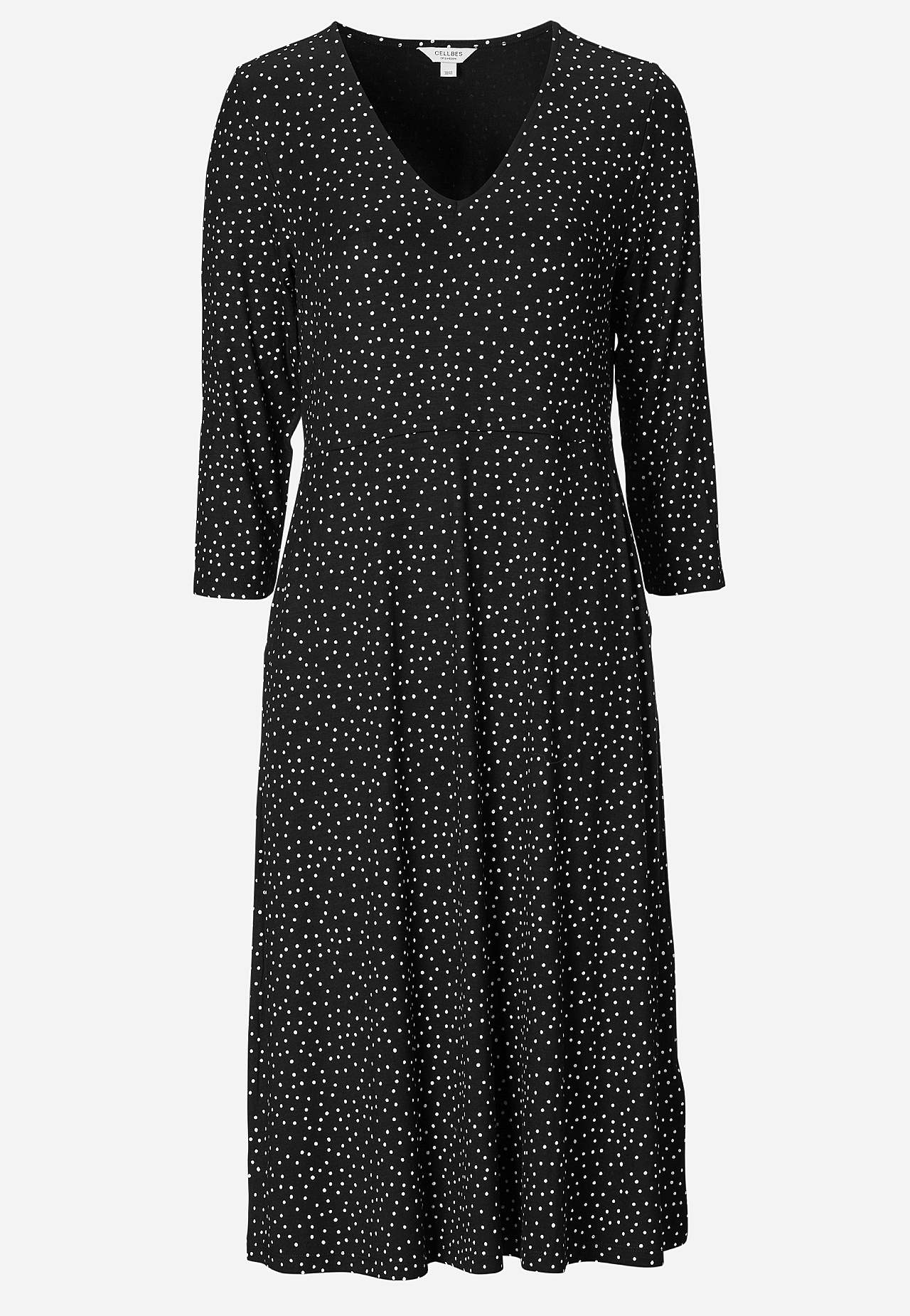 Jersey dress with pockets