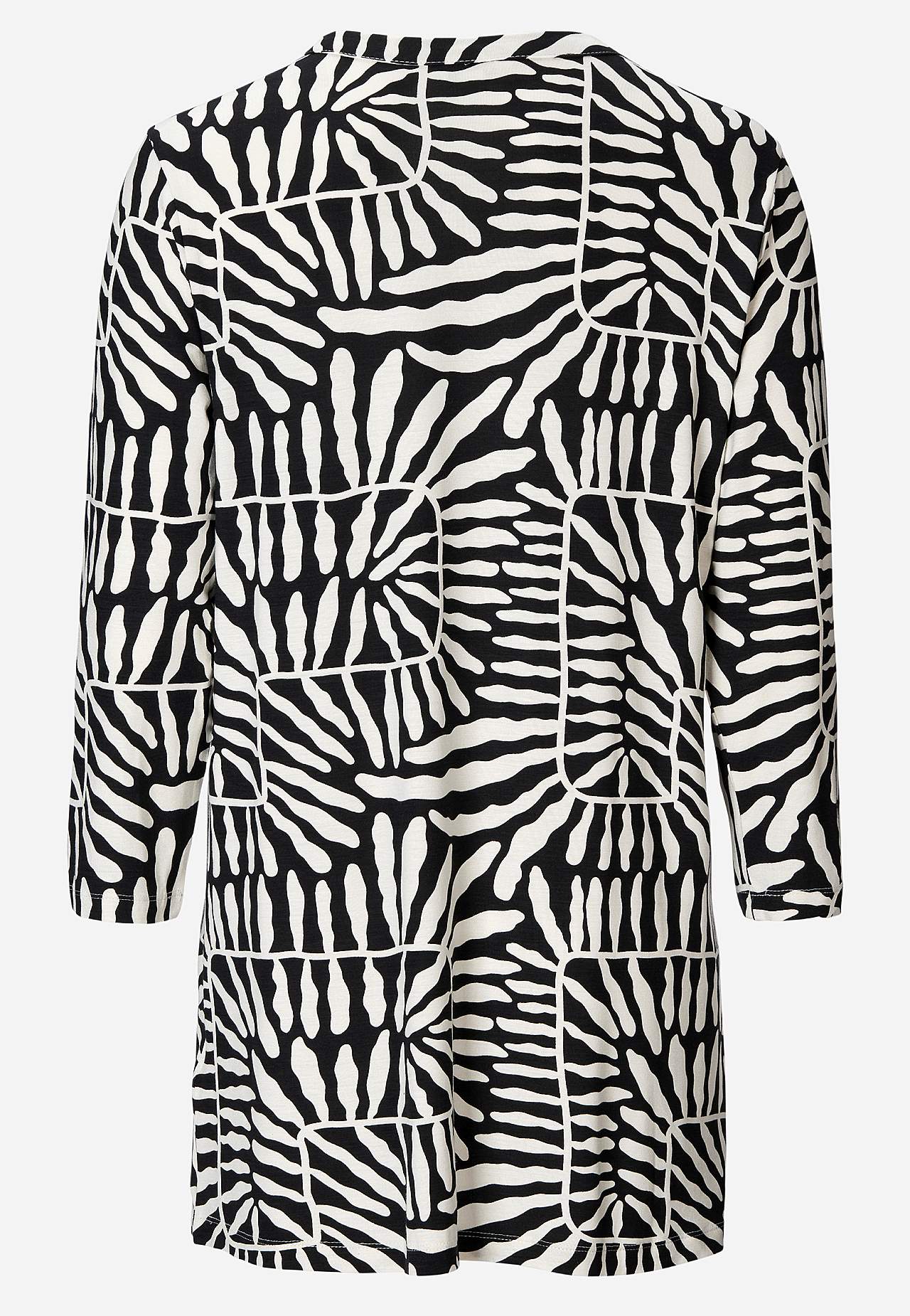 Jersey tuniq with 3/4 sleeve