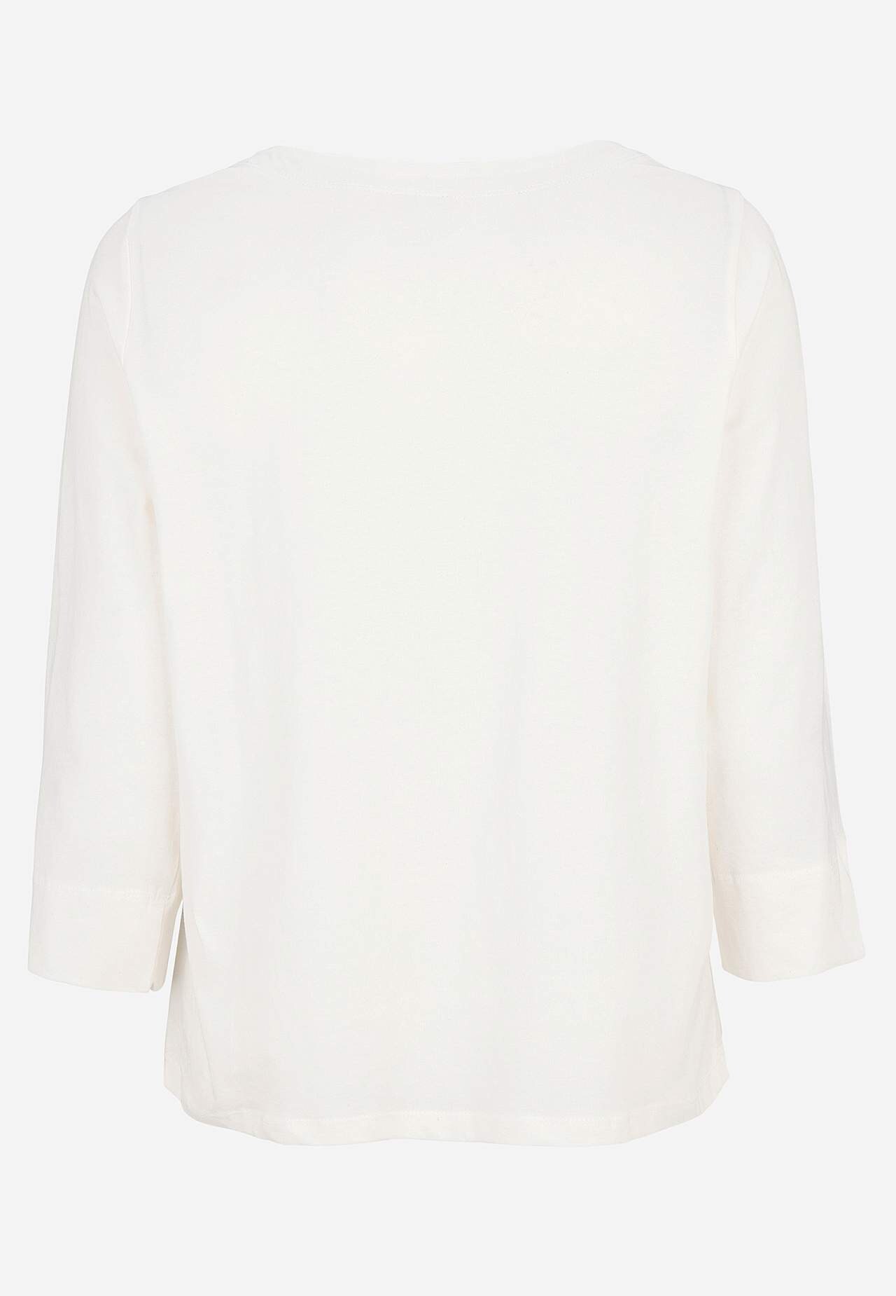 Jersey top with buttons
