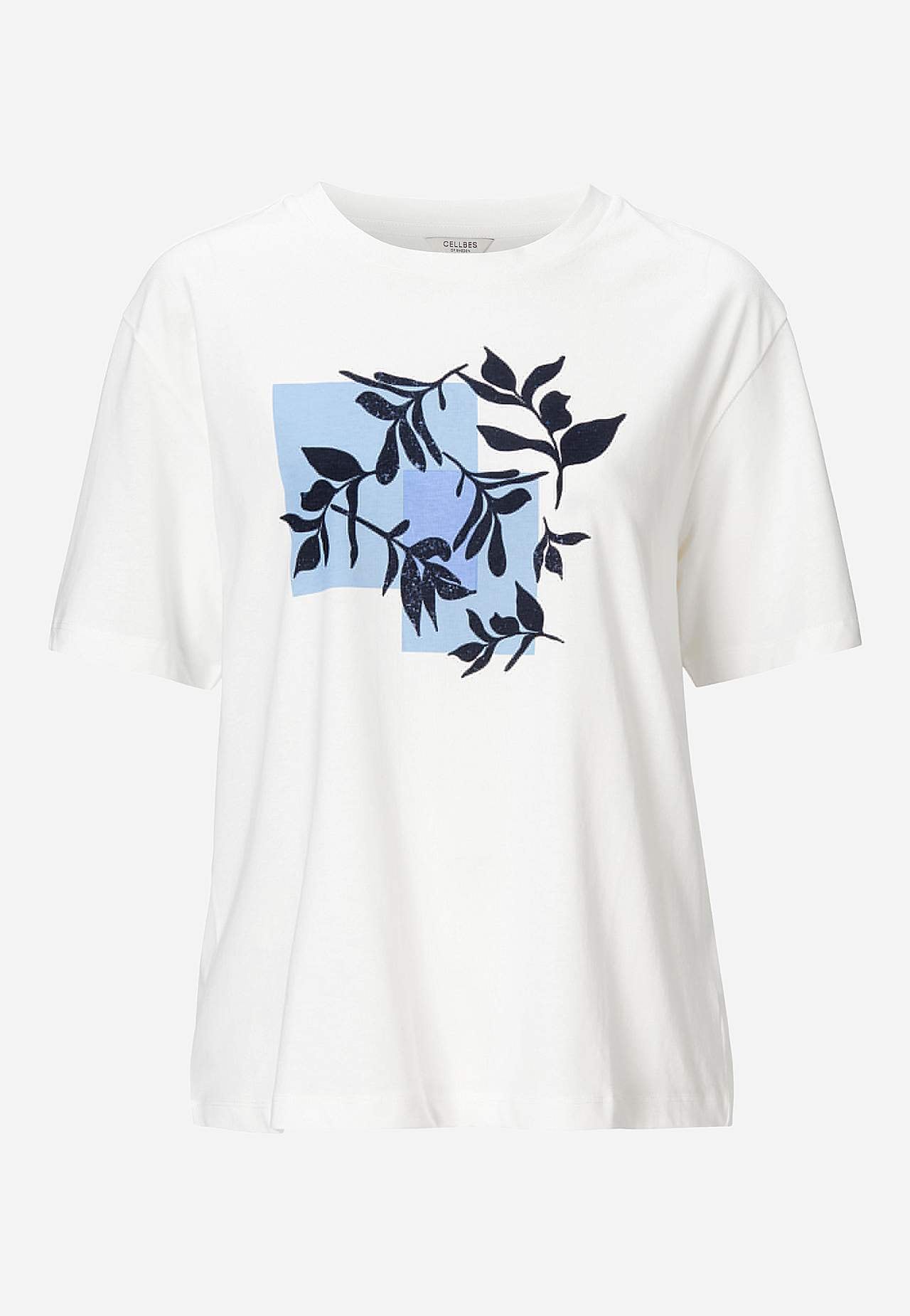 Jersey top with short sleeves
