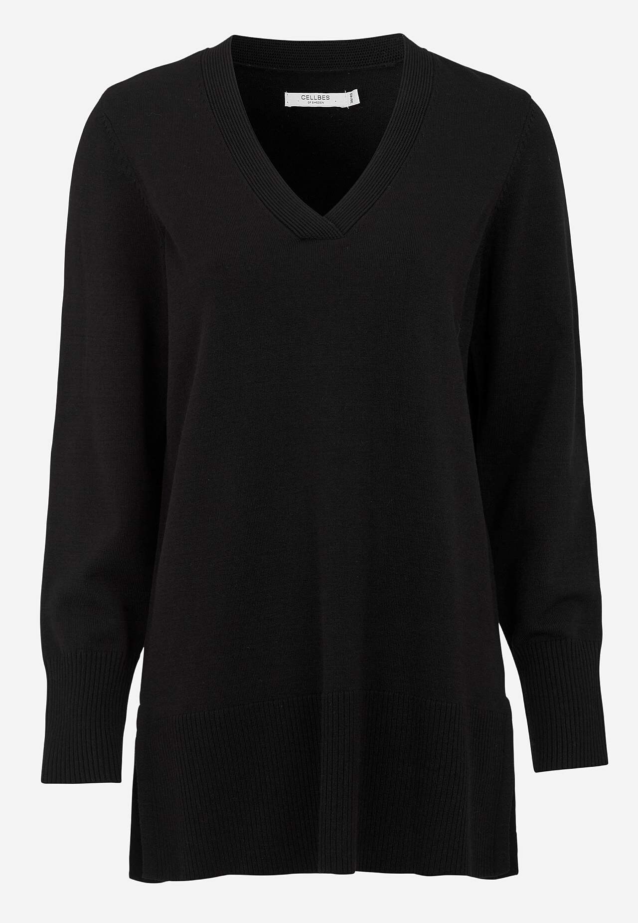 Fine-knitted tunic